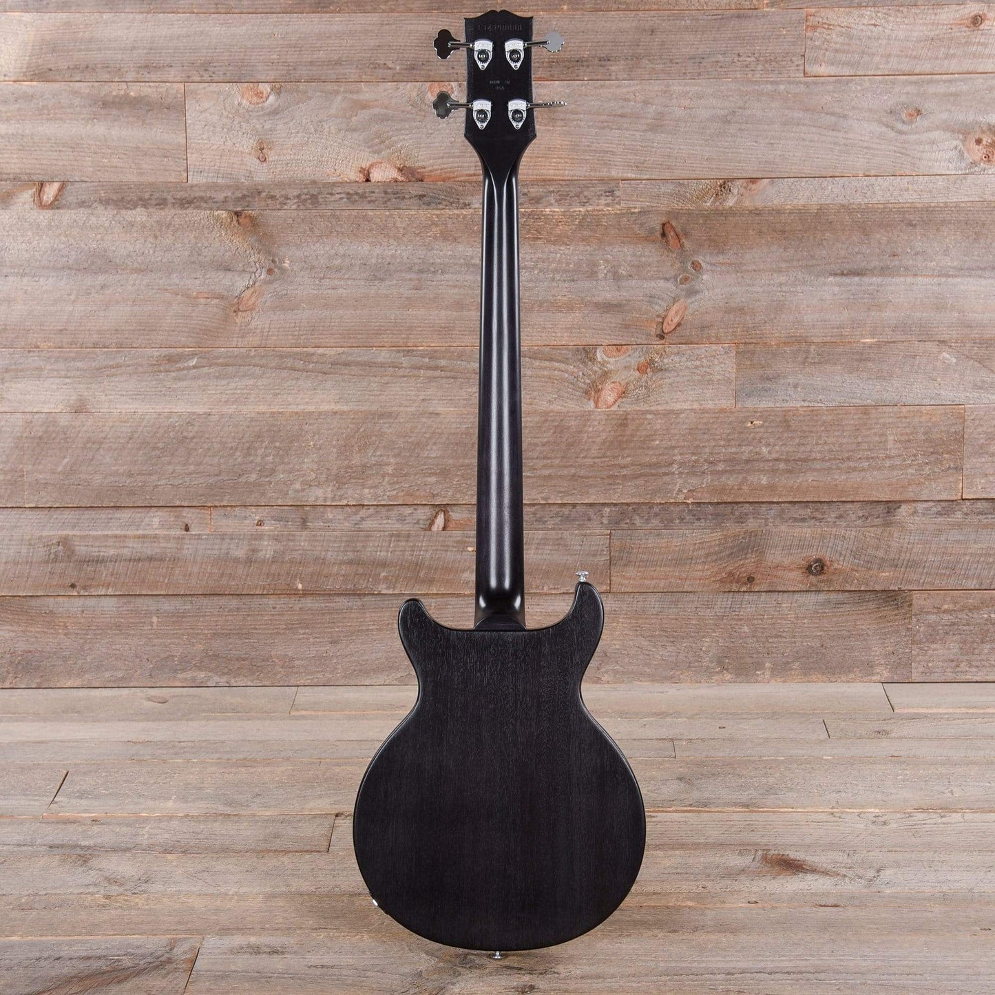 Gibson USA Les Paul Junior Tribute Bass Worn Ebony Bass Guitars / Short Scale