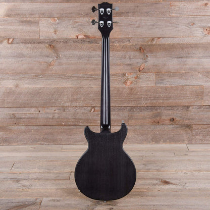 Gibson USA Les Paul Junior Tribute Bass Worn Ebony Bass Guitars / Short Scale