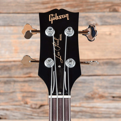 Gibson USA Les Paul Junior Tribute Bass Worn Ebony Bass Guitars / Short Scale