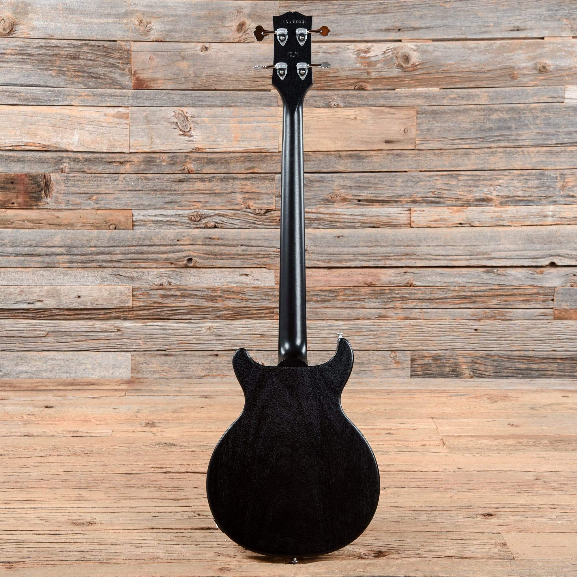 Gibson USA Les Paul Junior Tribute Bass Worn Ebony Bass Guitars / Short Scale