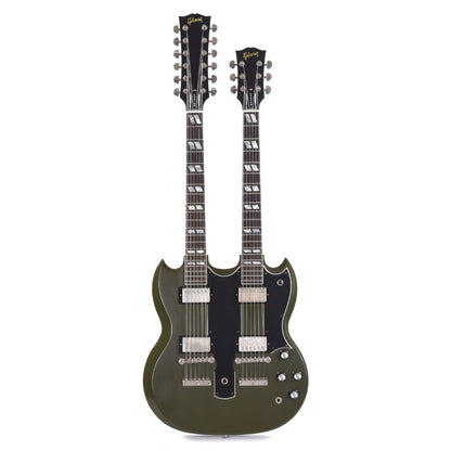 Gibson Custom Shop Murphy Lab EDS-1275 Doubleneck "CME Spec" Ultra Light Aged Antique Olive Drab Electric Guitars / 12-String