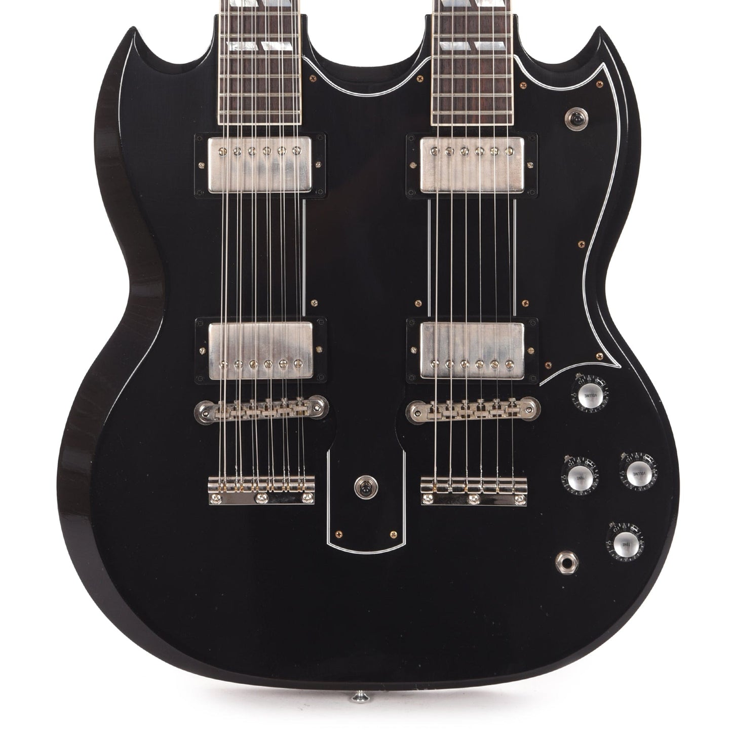 Gibson Custom Shop Murphy Lab EDS-1275 Doubleneck "CME Spec" Ultra Light Aged Heavy Antique Ebony Electric Guitars / 12-String