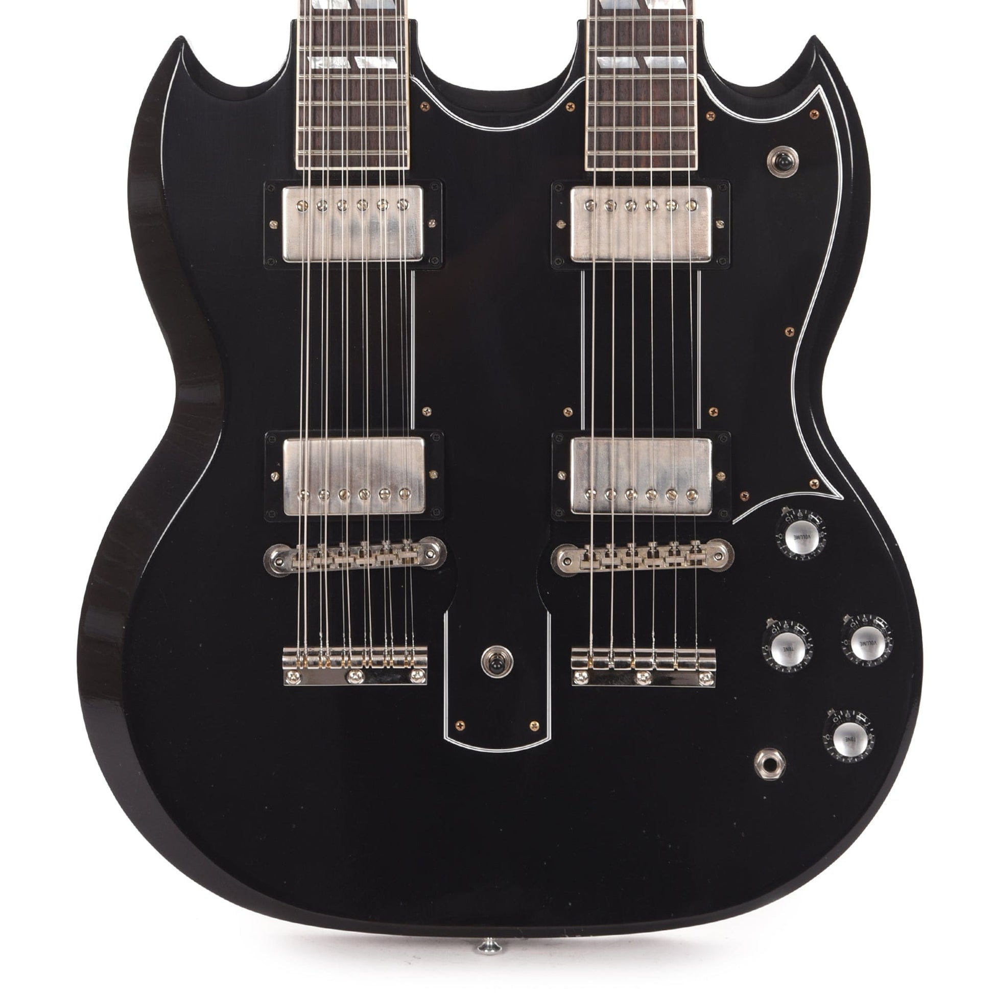 Gibson Custom Shop Murphy Lab EDS-1275 Doubleneck "CME Spec" Ultra Light Aged Heavy Antique Ebony Electric Guitars / 12-String