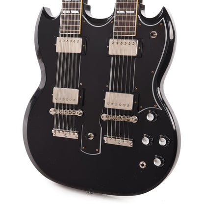 Gibson Custom Shop Murphy Lab EDS-1275 Doubleneck "CME Spec" Ultra Light Aged Heavy Antique Ebony Electric Guitars / 12-String