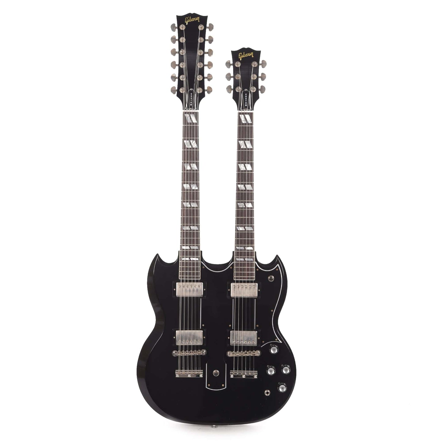 Gibson Custom Shop Murphy Lab EDS-1275 Doubleneck "CME Spec" Ultra Light Aged Heavy Antique Ebony Electric Guitars / 12-String