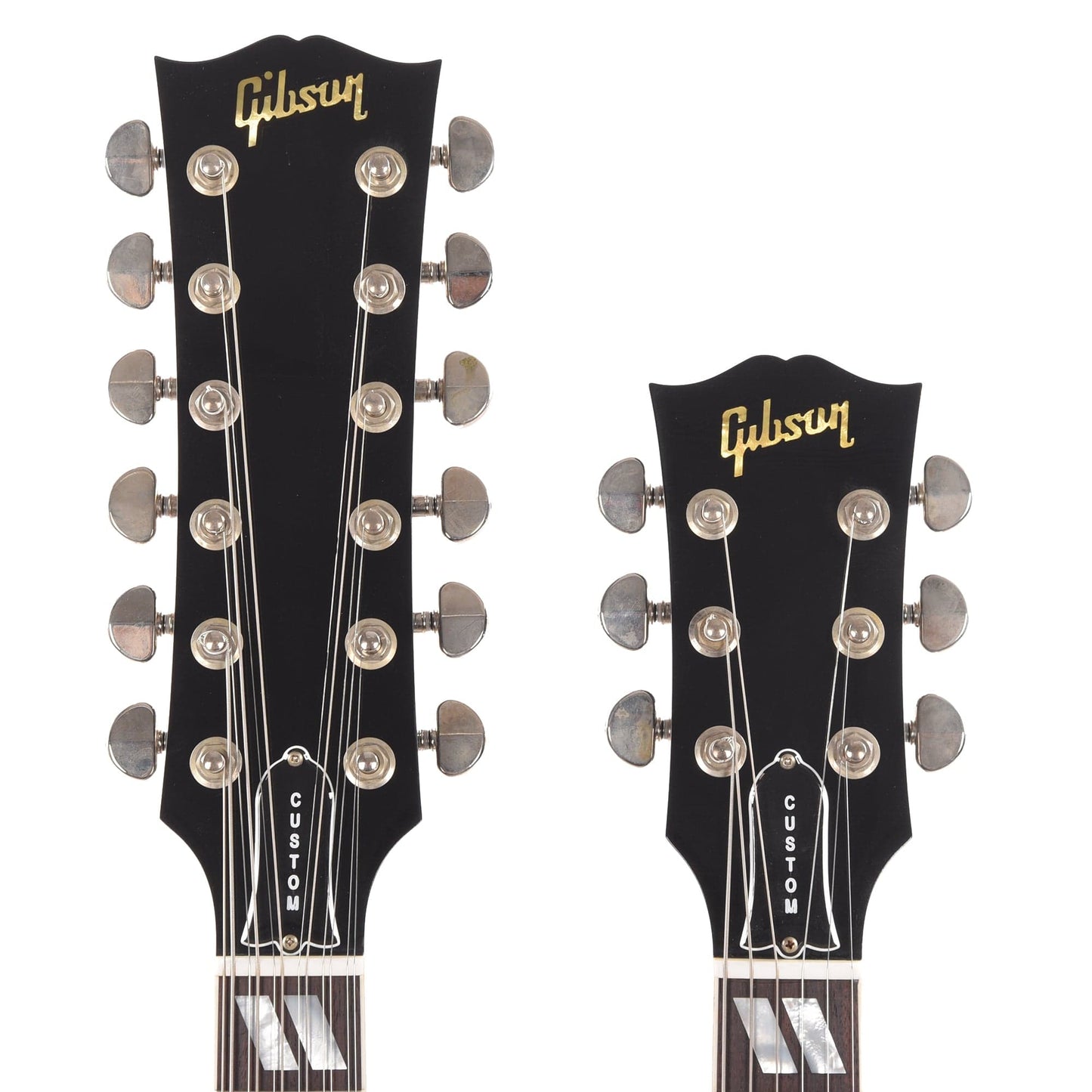 Gibson Custom Shop Murphy Lab EDS-1275 Doubleneck "CME Spec" Ultra Light Aged Heavy Antique Ebony Electric Guitars / 12-String
