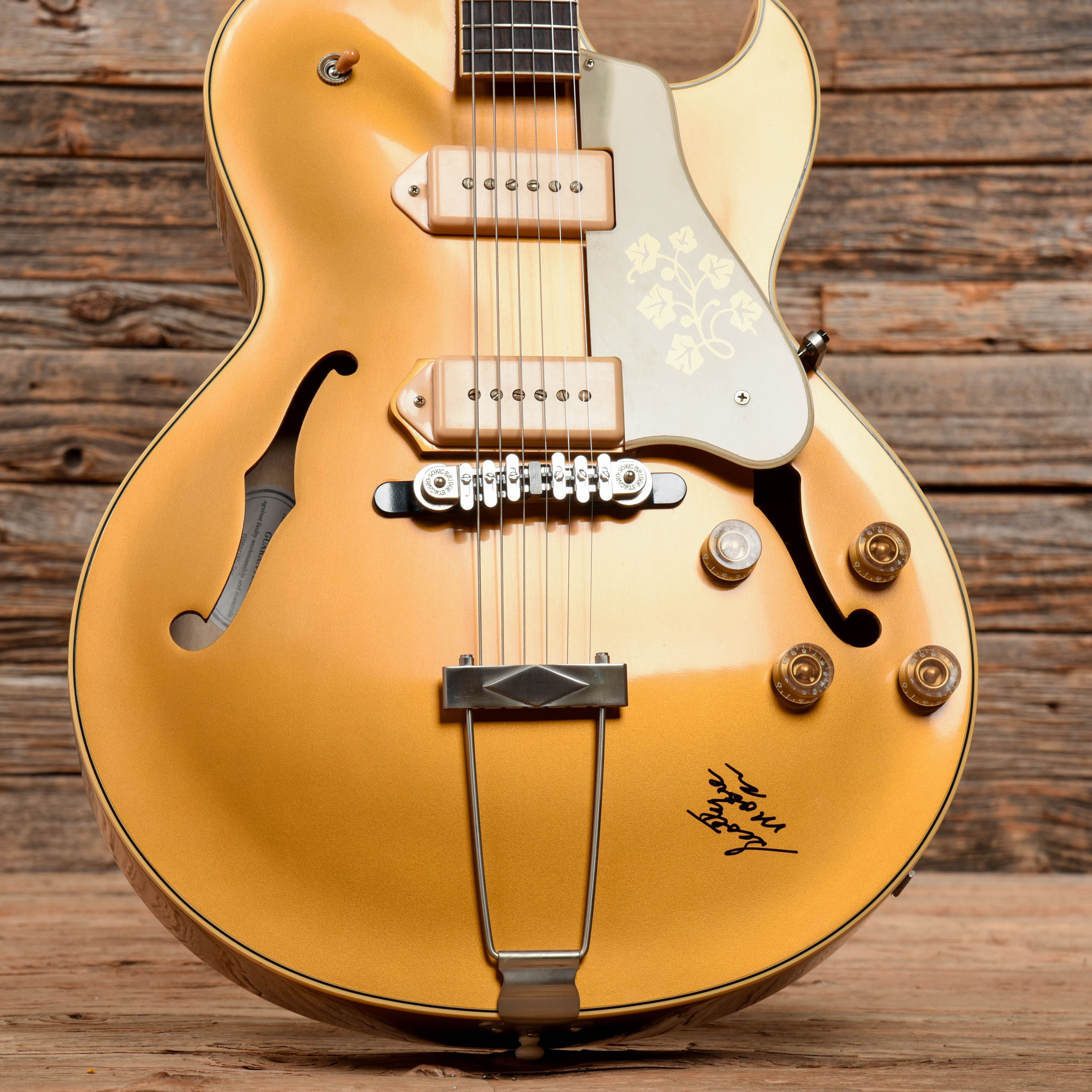 Gibson Custom ES-295 Scotty Moore Signature Goldtop 2013 Electric Guitars / Hollow Body