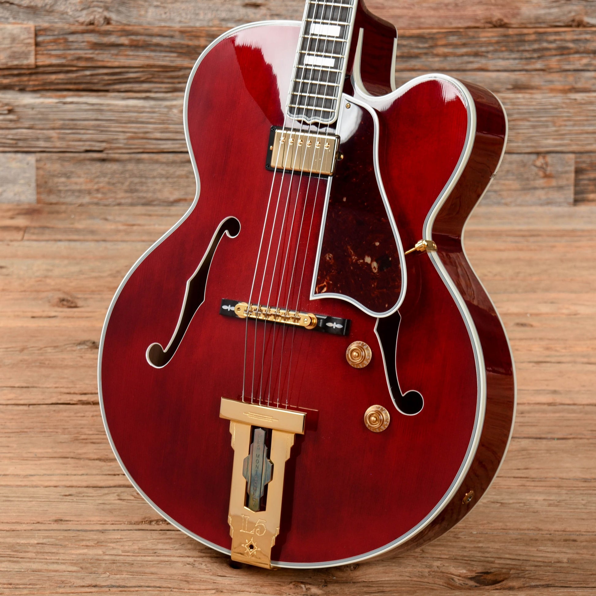 Gibson Custom L-5 Wes Montgomery Cherry 2015 Electric Guitars / Hollow Body