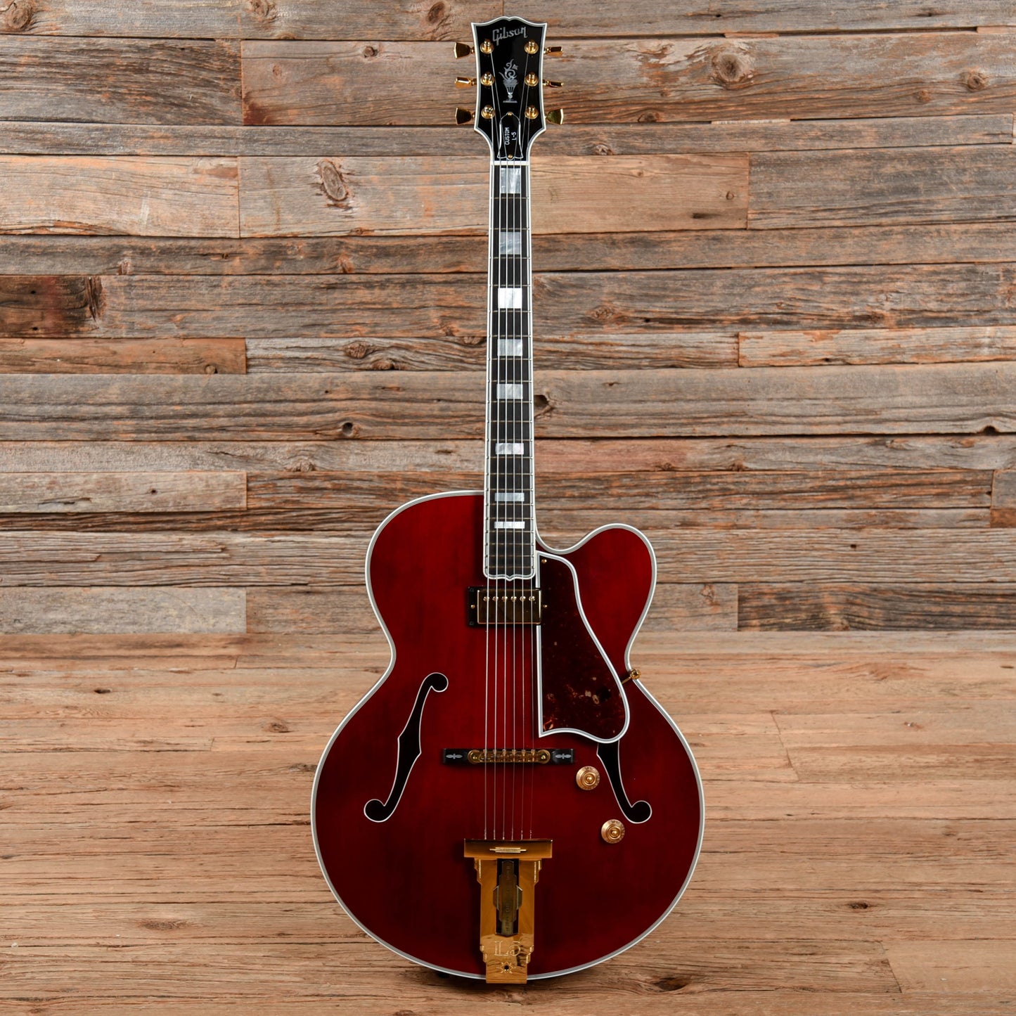 Gibson Custom L-5 Wes Montgomery Cherry 2015 Electric Guitars / Hollow Body