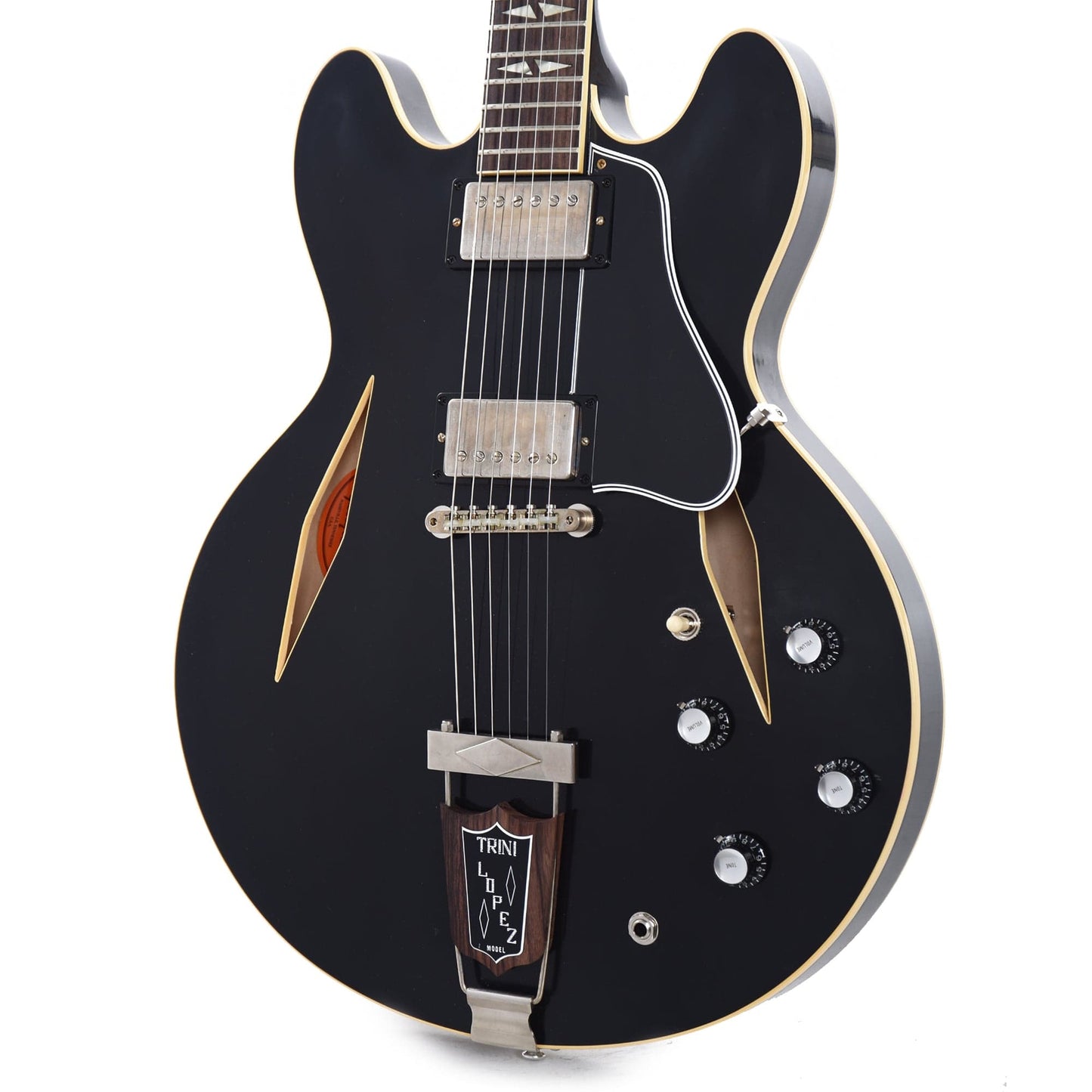 Gibson Custom Shop 1964 Trini Lopez Standard Reissue Ebony VOS Electric Guitars / Hollow Body