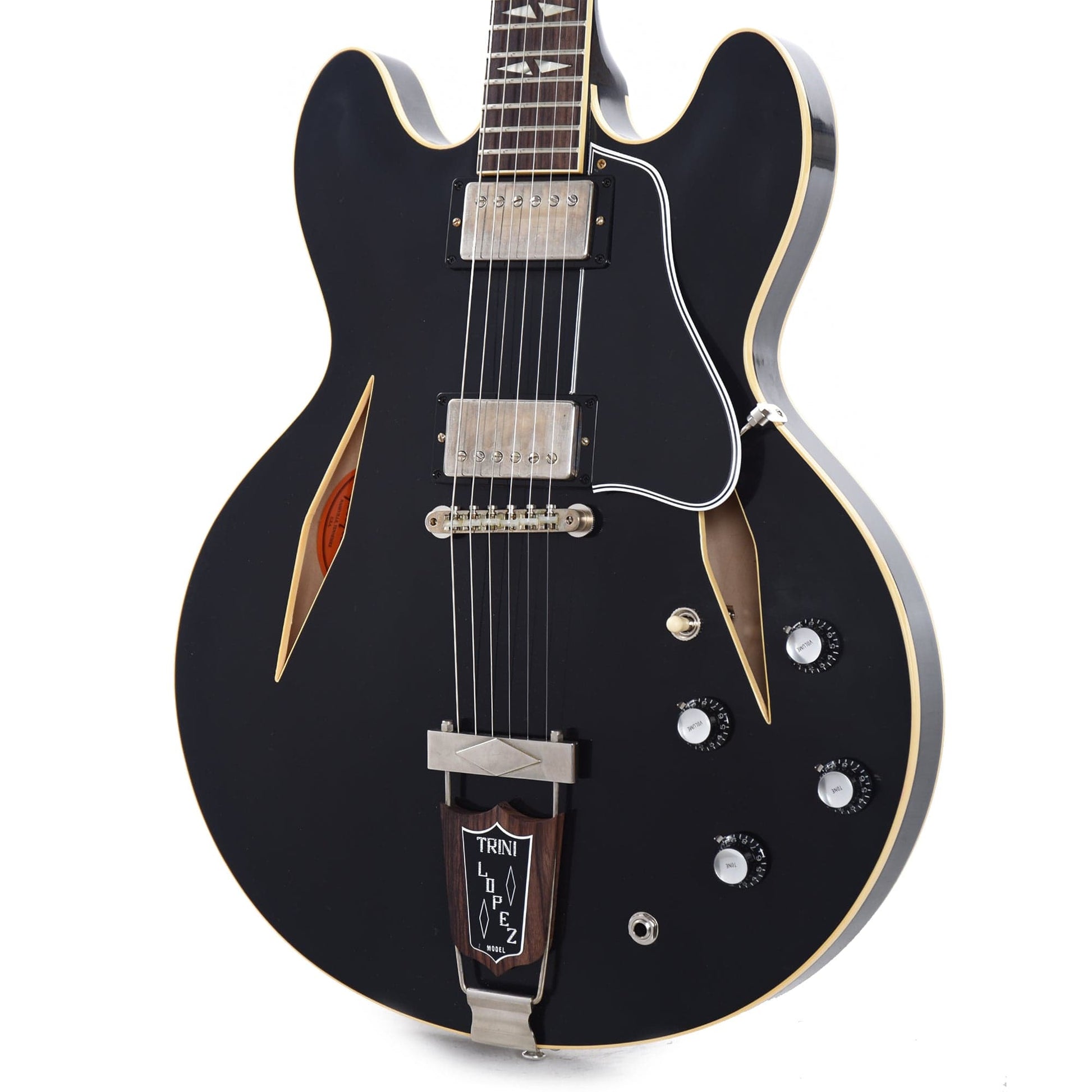 Gibson Custom Shop 1964 Trini Lopez Standard Reissue Ebony VOS Electric Guitars / Hollow Body