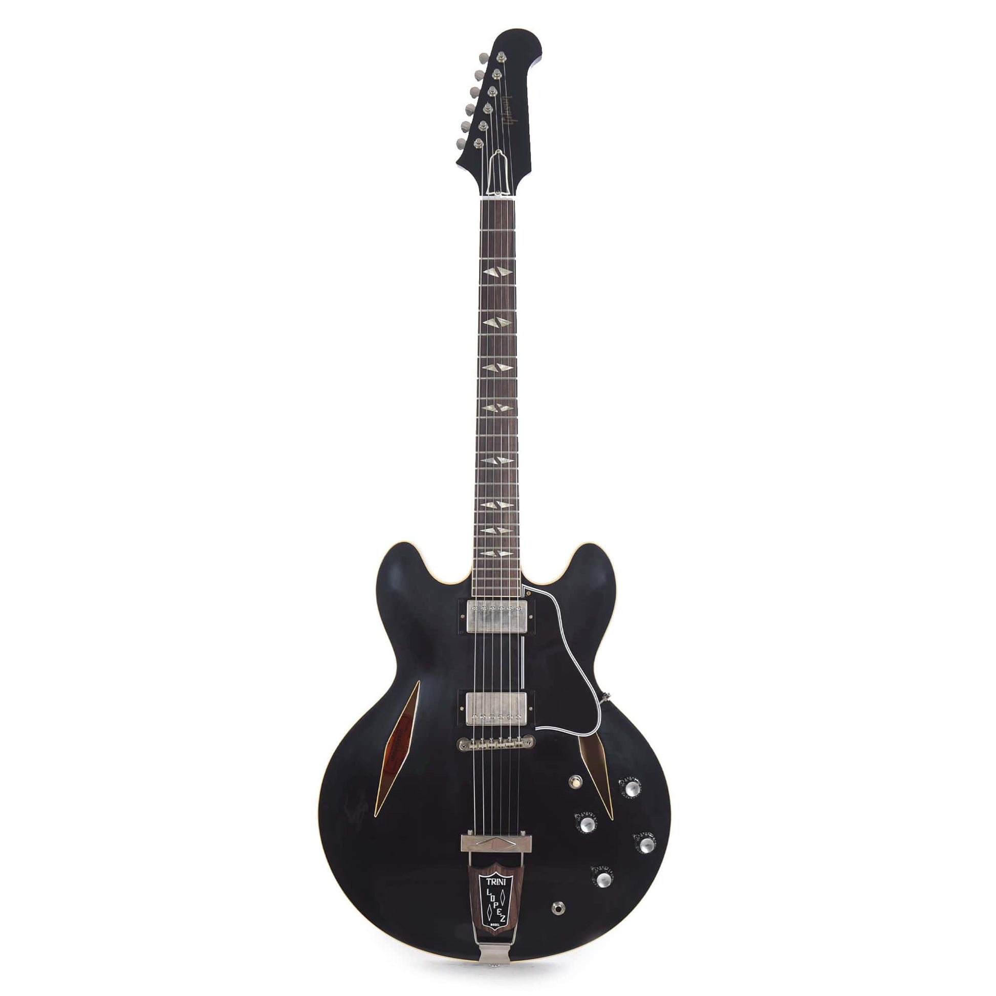 Gibson Custom Shop 1964 Trini Lopez Standard Reissue Ebony VOS Electric Guitars / Hollow Body