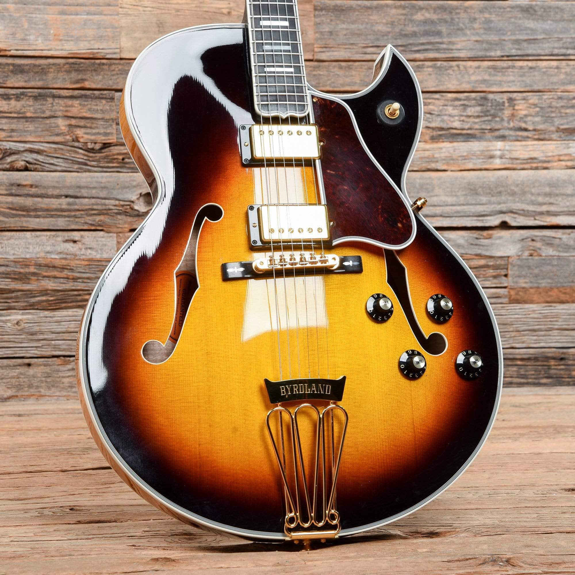 Gibson Custom Shop Byrdland Vintage Sunburst 2015 Electric Guitars / Hollow Body