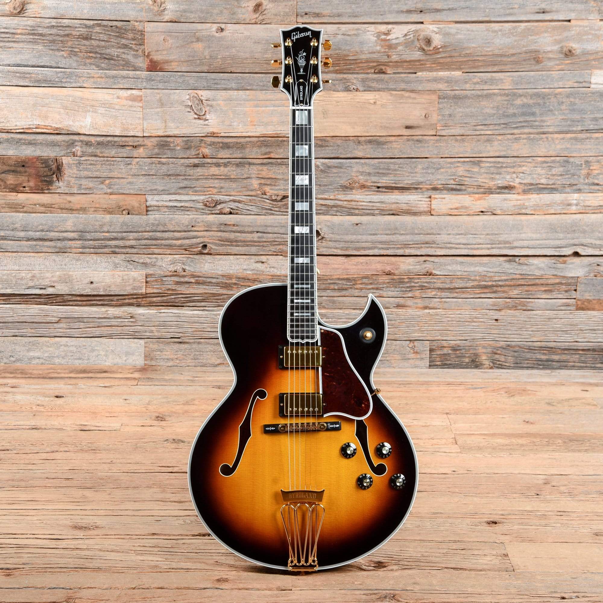 Gibson Custom Shop Byrdland Vintage Sunburst 2015 Electric Guitars / Hollow Body