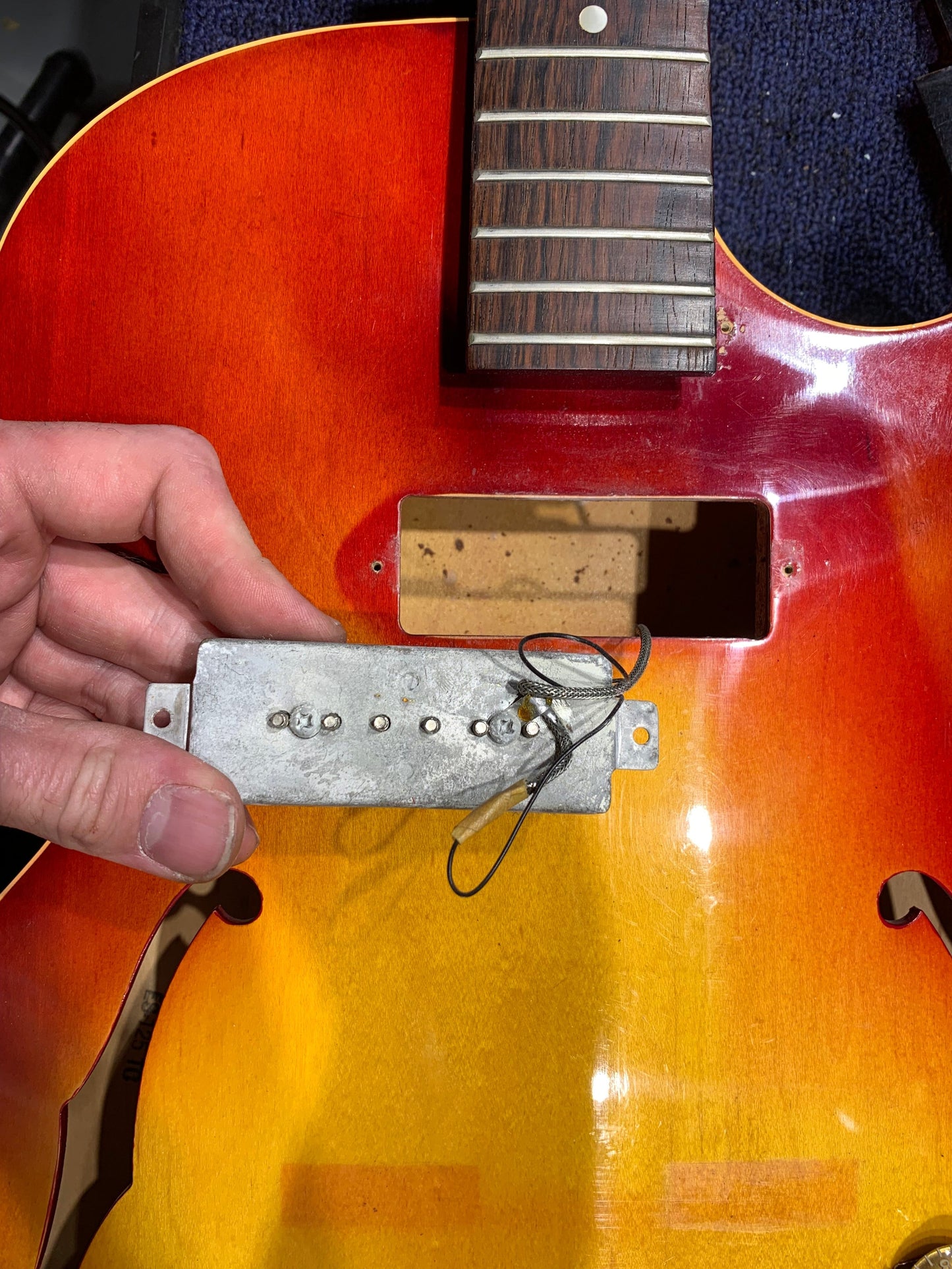 Gibson ES-125TC Sunburst 1962 Electric Guitars / Hollow Body