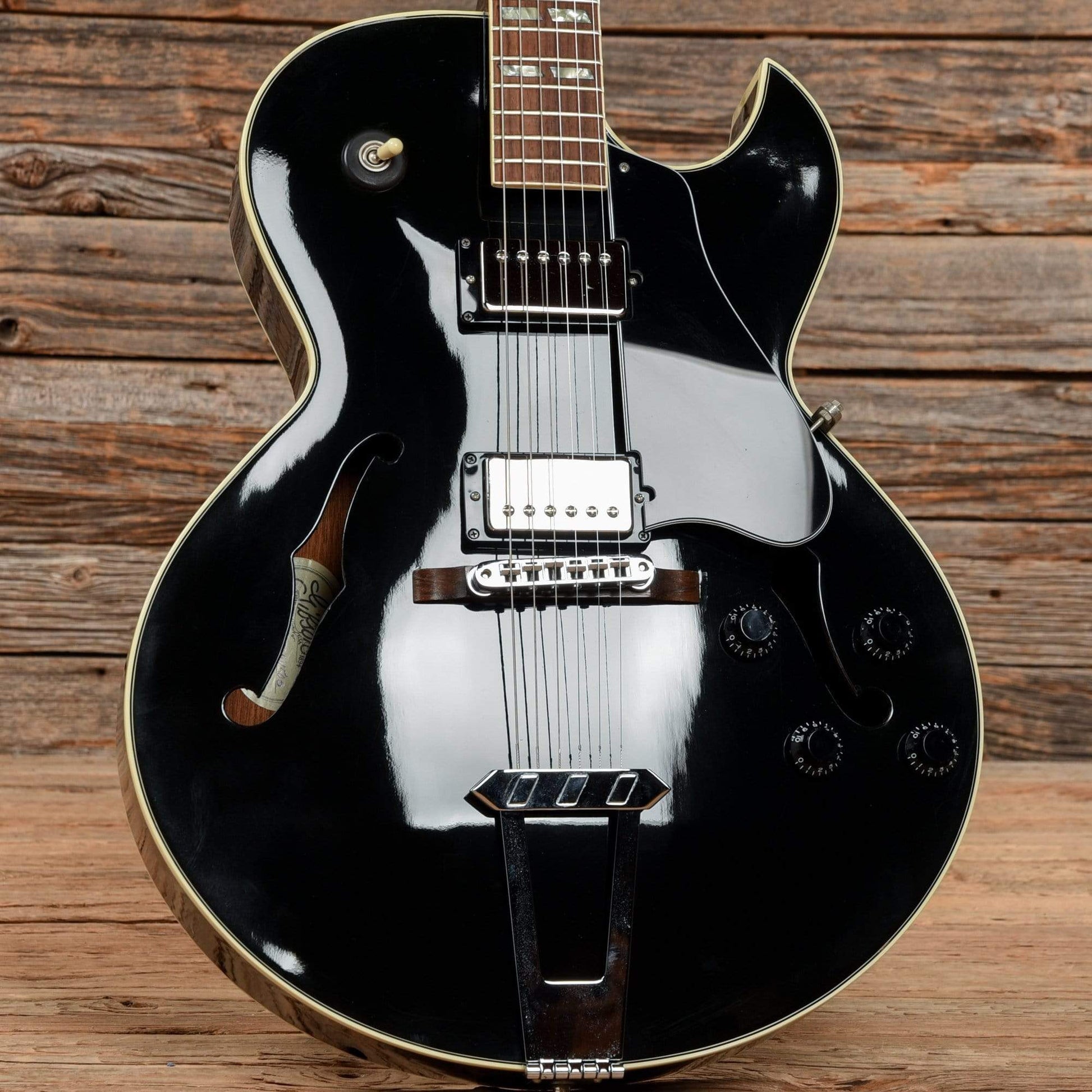 Gibson ES-175 Ebony 1984 Electric Guitars / Hollow Body
