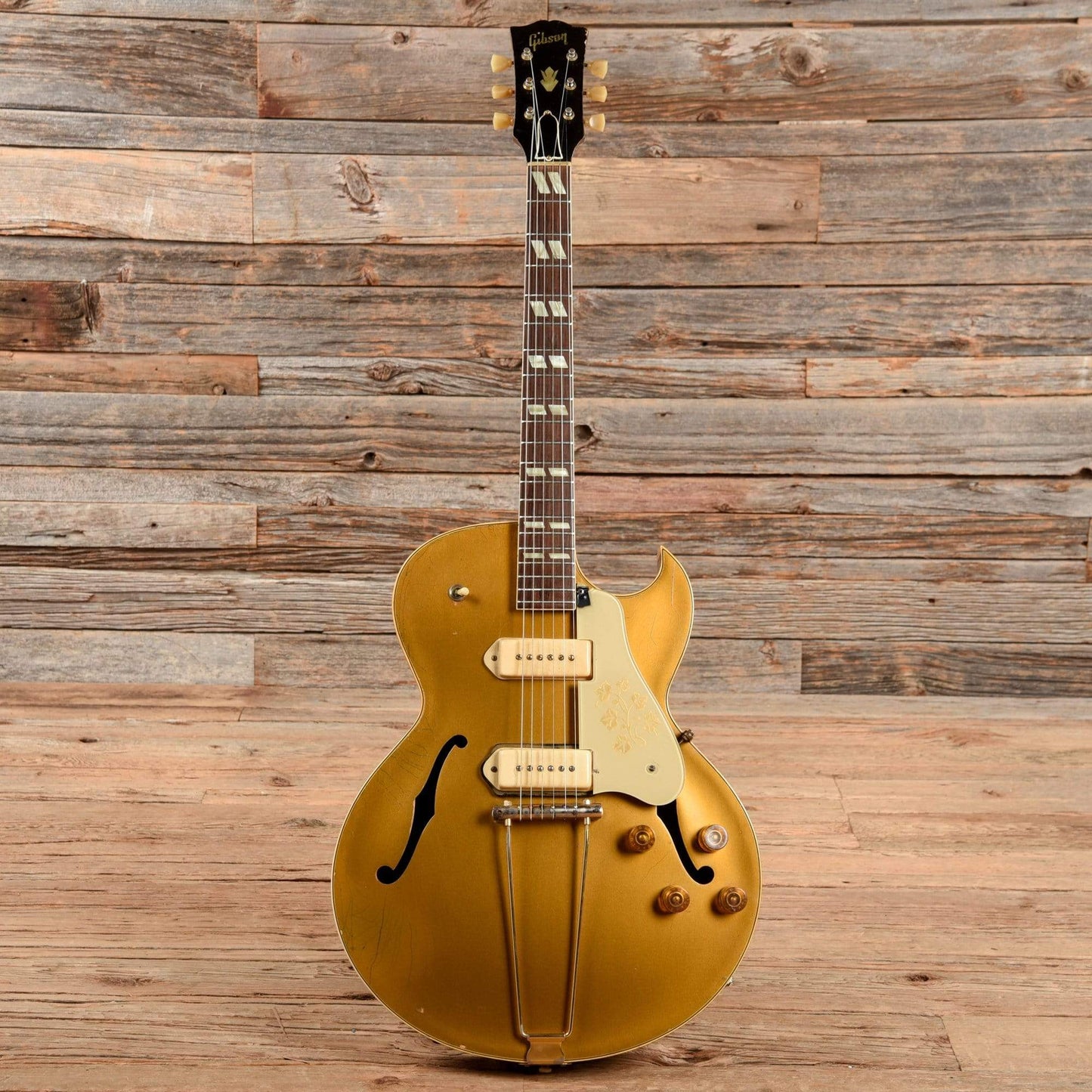 Gibson ES-295 Gold 1953 Electric Guitars / Hollow Body