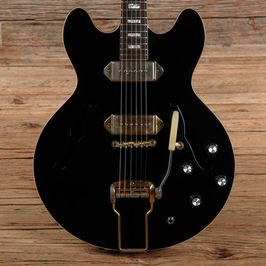 Gibson ES-330 Black Refin 1967 Electric Guitars / Hollow Body
