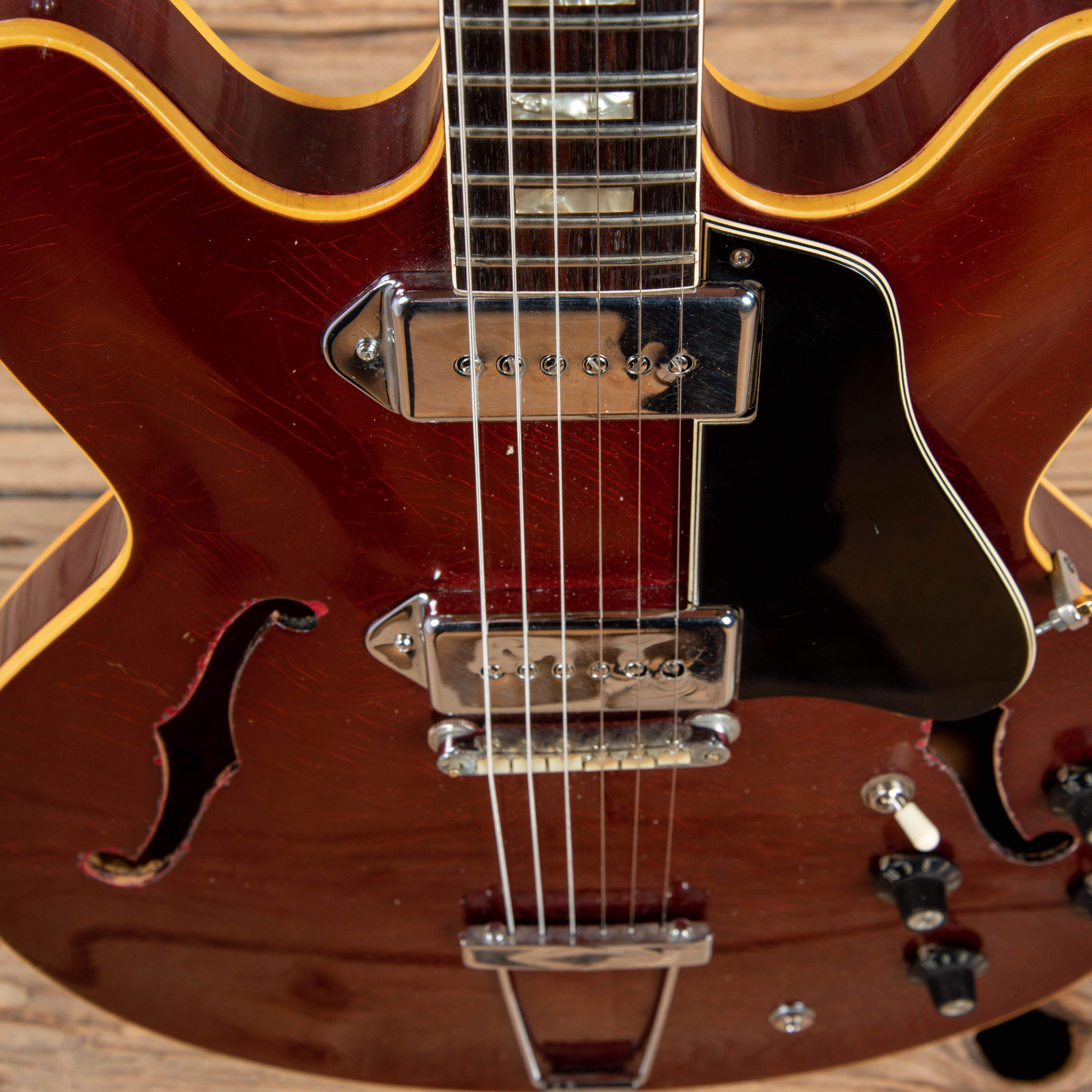 Gibson ES-330TD Sparkling Burgundy 1965 Electric Guitars / Hollow Body
