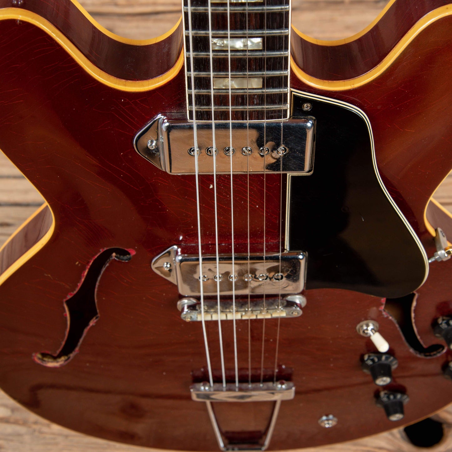 Gibson ES-330TD Sparkling Burgundy 1965 Electric Guitars / Hollow Body