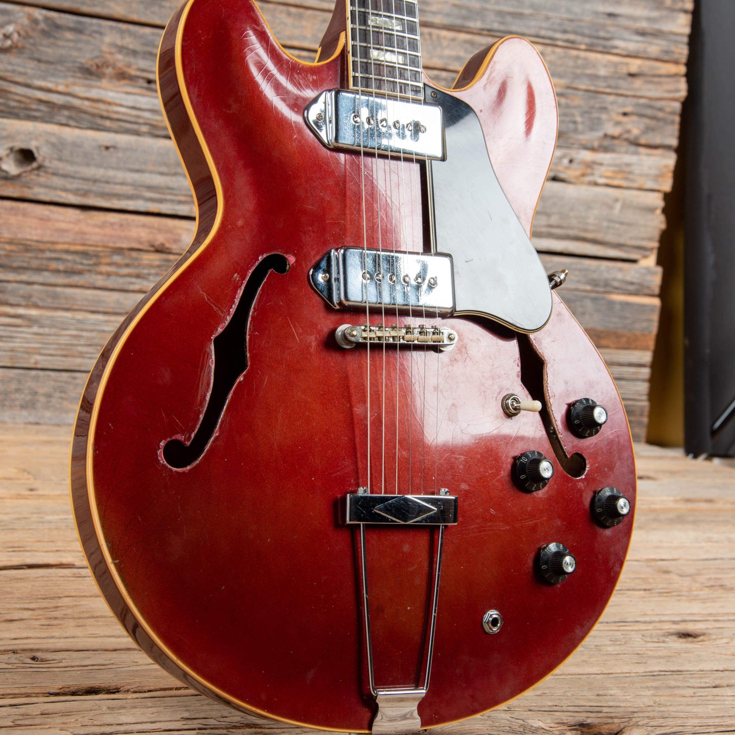 Gibson ES-330TD Sparkling Burgundy 1965 Electric Guitars / Hollow Body