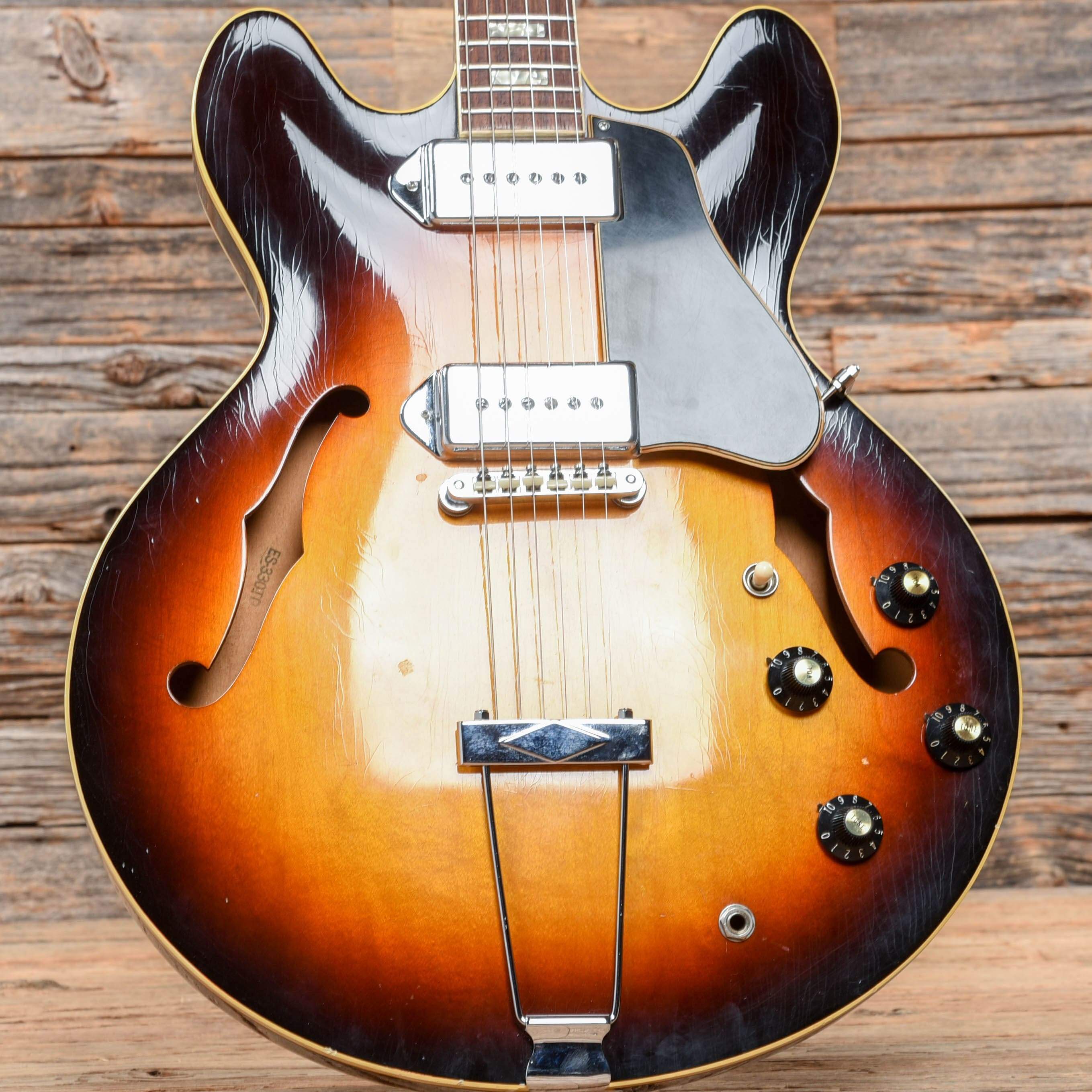 Gibson ES-330TD Sunburst 1968 Electric Guitars / Hollow Body