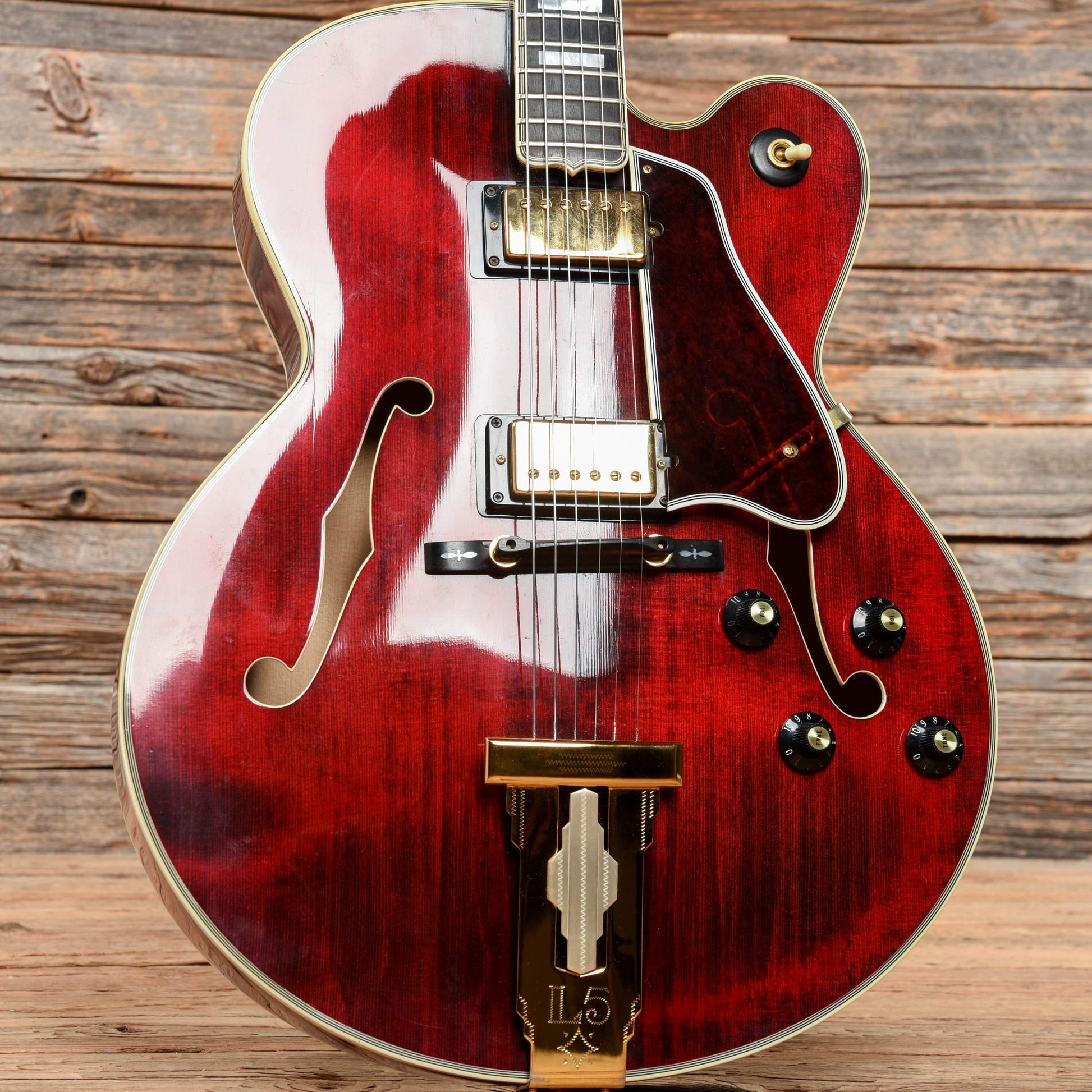 Gibson L-5 CES Wine Red 1977 Electric Guitars / Hollow Body