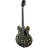 Gibson Limited Edition ES-335 Chris Cornell Tribute Limited Olive Drab Electric Guitars / Hollow Body