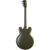 Gibson Limited Edition ES-335 Chris Cornell Tribute Limited Olive Drab Electric Guitars / Hollow Body