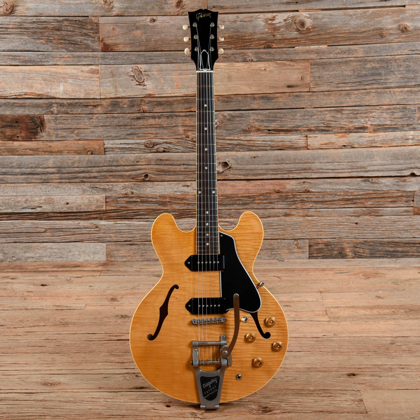Gibson Memphis 1961 ES-330TDN Figured VOS Dark Vintage Natural Electric Guitars / Hollow Body