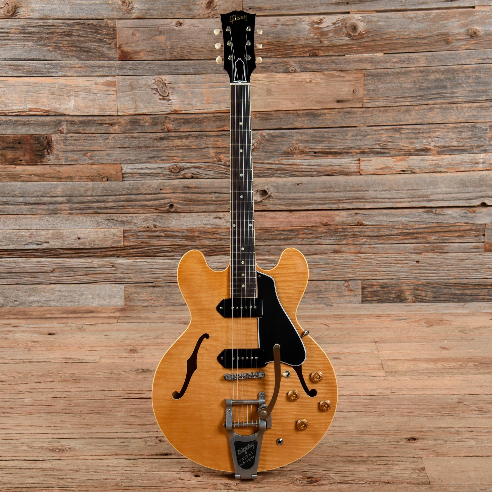 Gibson Memphis 1961 ES-330TDN Figured VOS Dark Vintage Natural Electric Guitars / Hollow Body