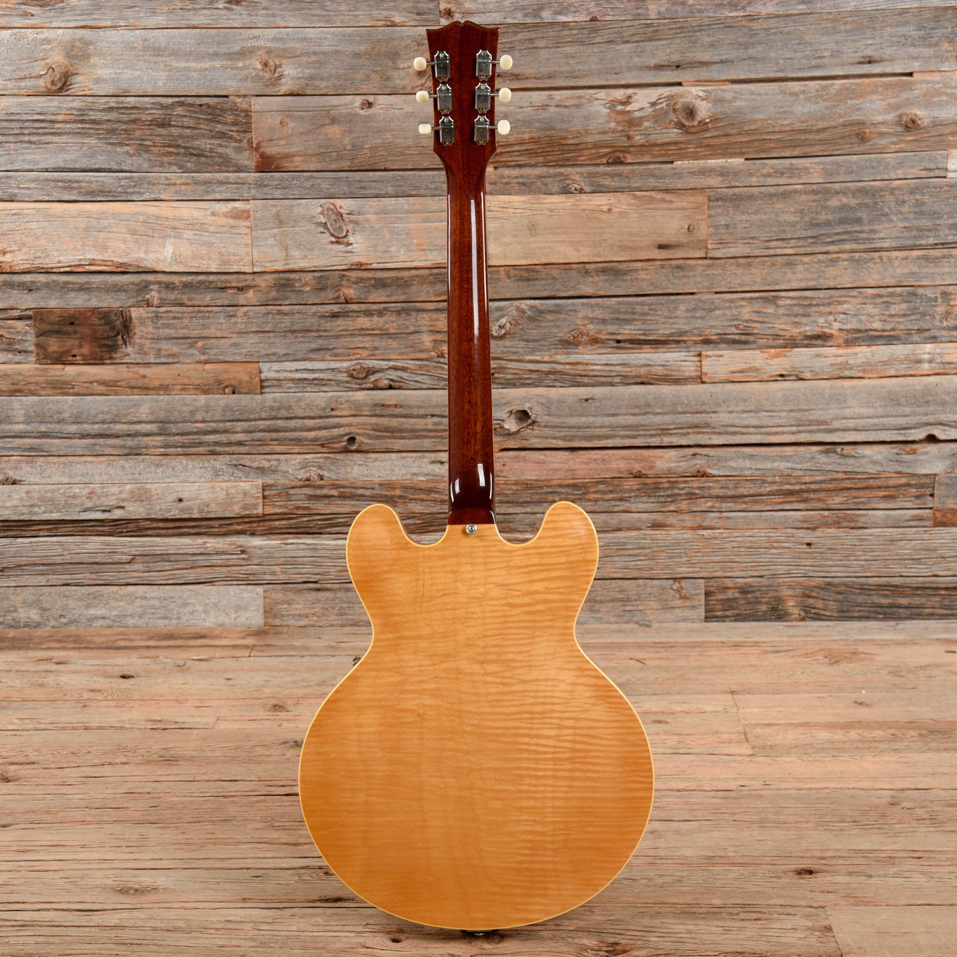 Gibson Memphis 1961 ES-330TDN Figured VOS Dark Vintage Natural Electric Guitars / Hollow Body