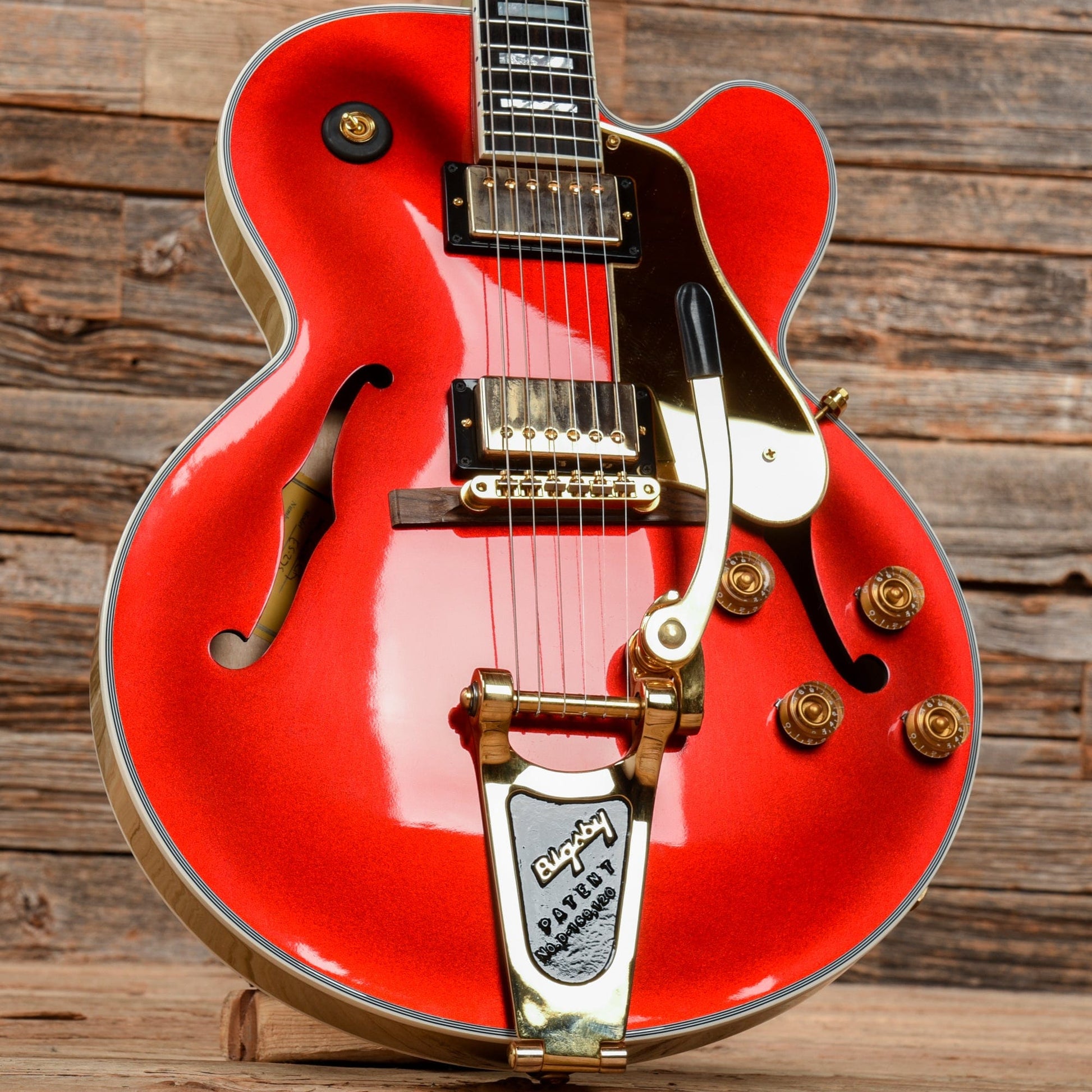 Gibson Memphis ES-275 Custom Metallic Series DEMO Gold City 2018 Electric Guitars / Hollow Body