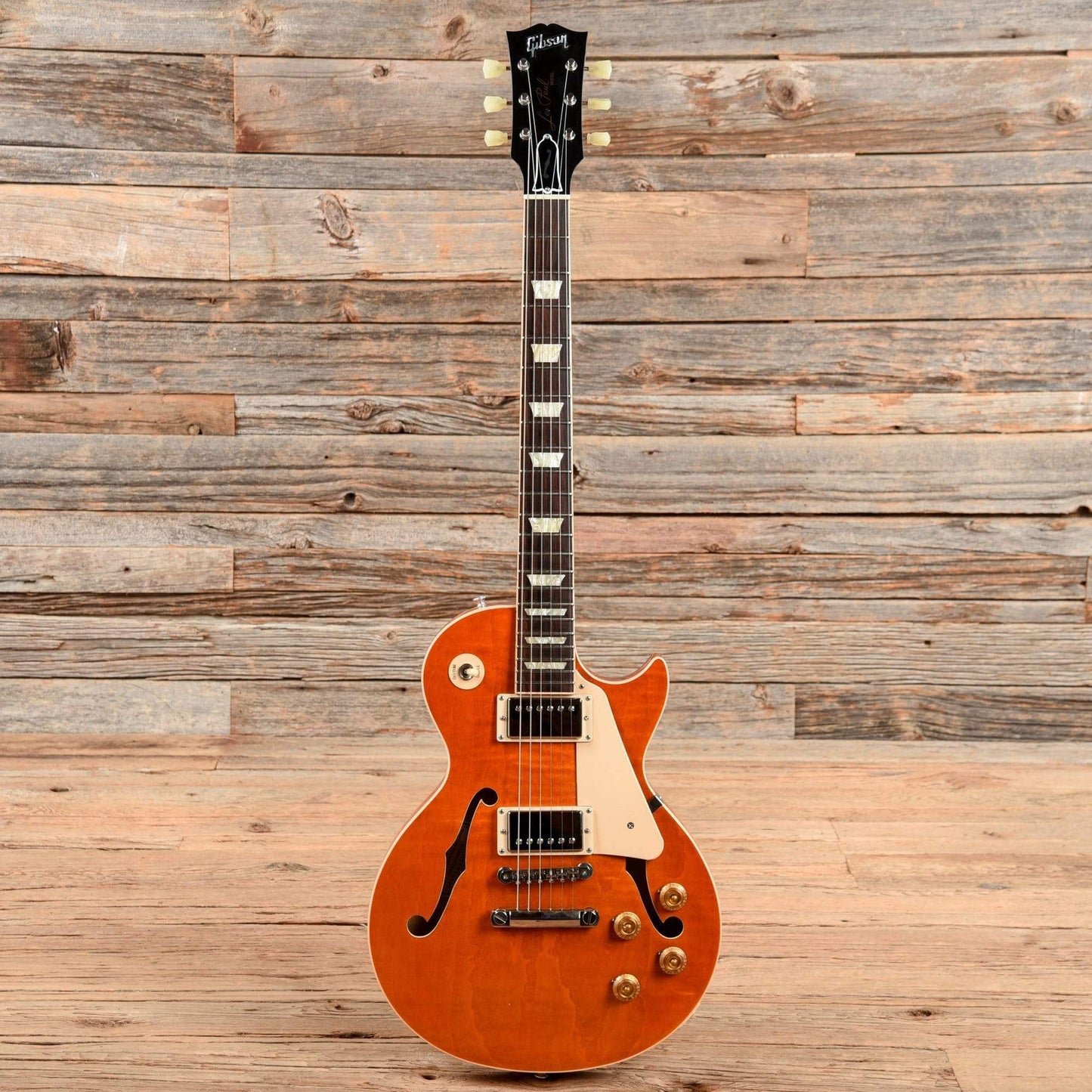Gibson Memphis ES-Les Paul Amber 2015 Electric Guitars / Hollow Body
