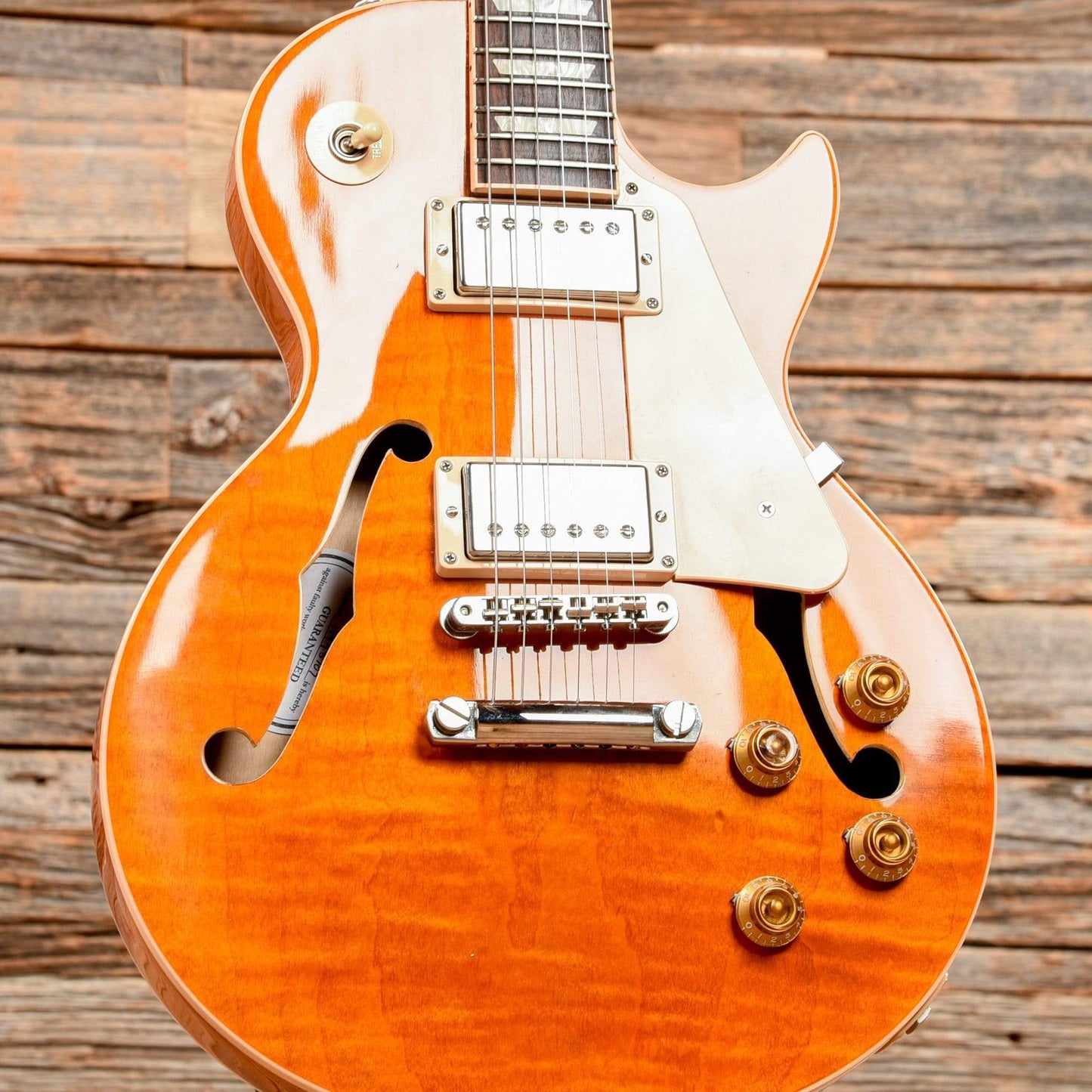 Gibson Memphis ES-Les Paul Amber 2015 Electric Guitars / Hollow Body