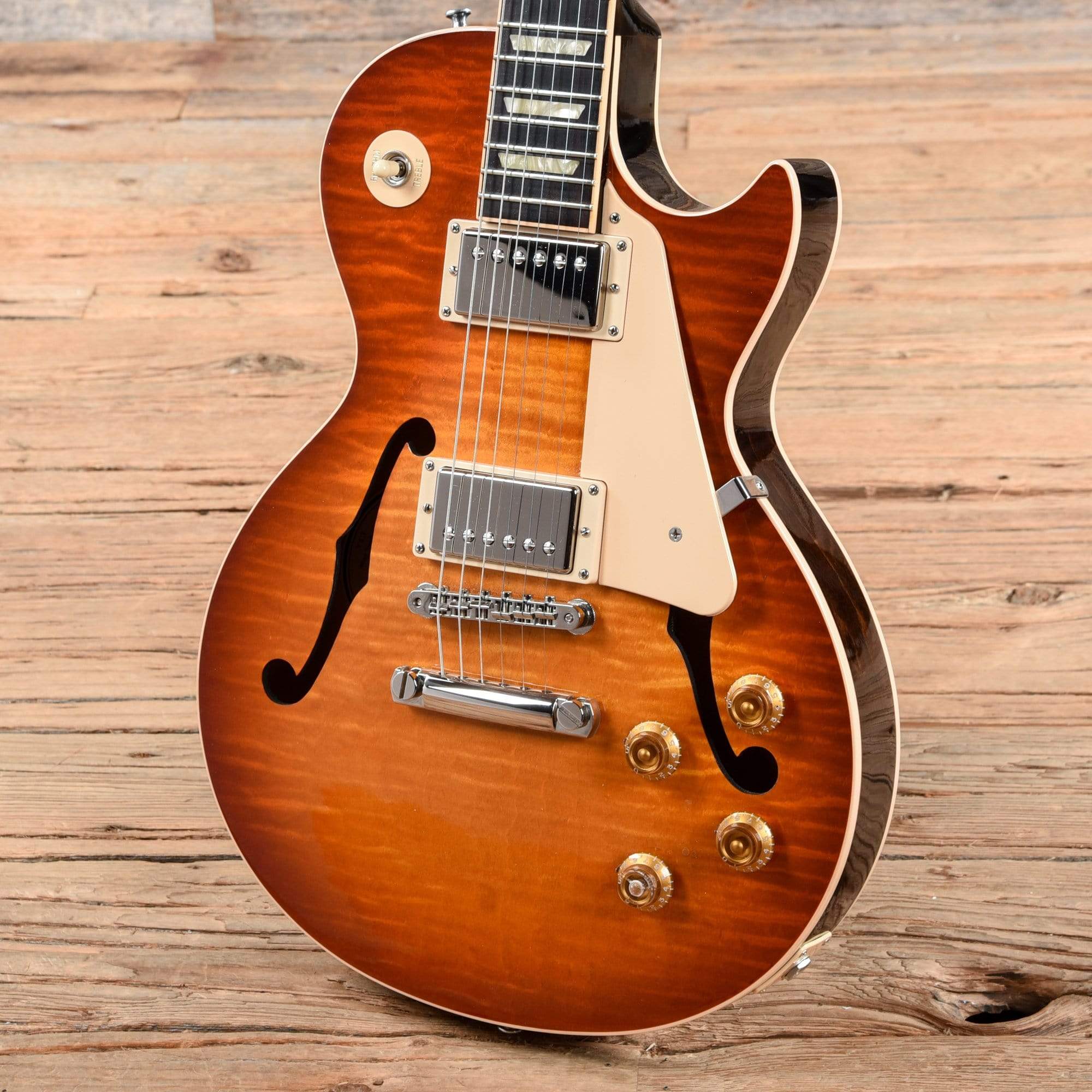 Gibson Memphis ES-Les Paul Sunburst 2015 Electric Guitars / Hollow Body