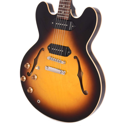 Gibson Memphis 2019 Limited ES-335 Dot P-90 Vintage Burst LEFTY Electric Guitars / Left-Handed
