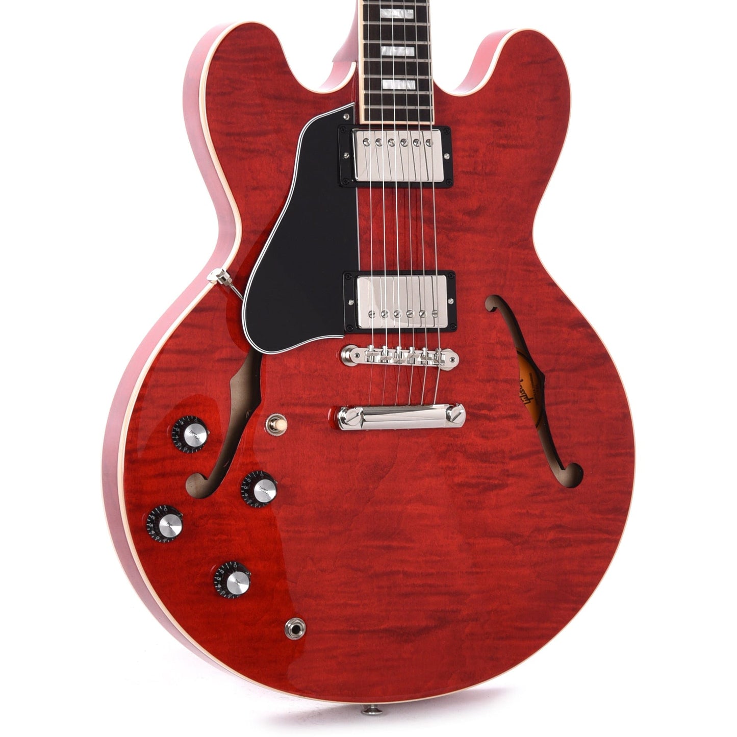 Gibson USA ES-335 Figured LEFTY Sixties Cherry Electric Guitars / Left-Handed
