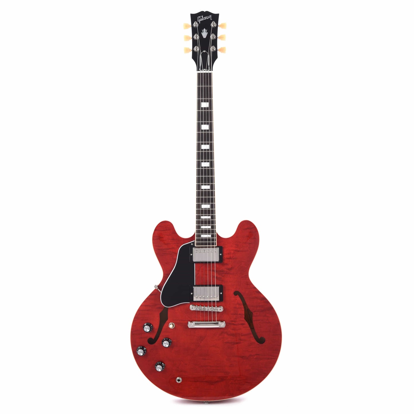 Gibson USA ES-335 Figured LEFTY Sixties Cherry Electric Guitars / Left-Handed