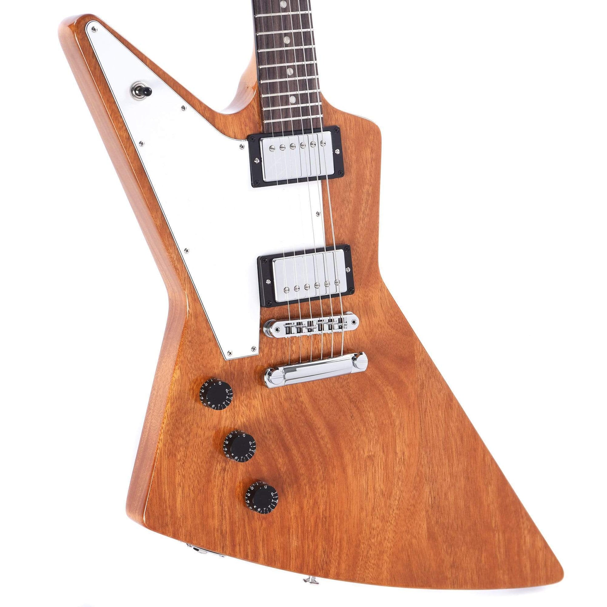 Gibson USA Explorer 2019 Antique Natural LEFTY Electric Guitars / Left-Handed