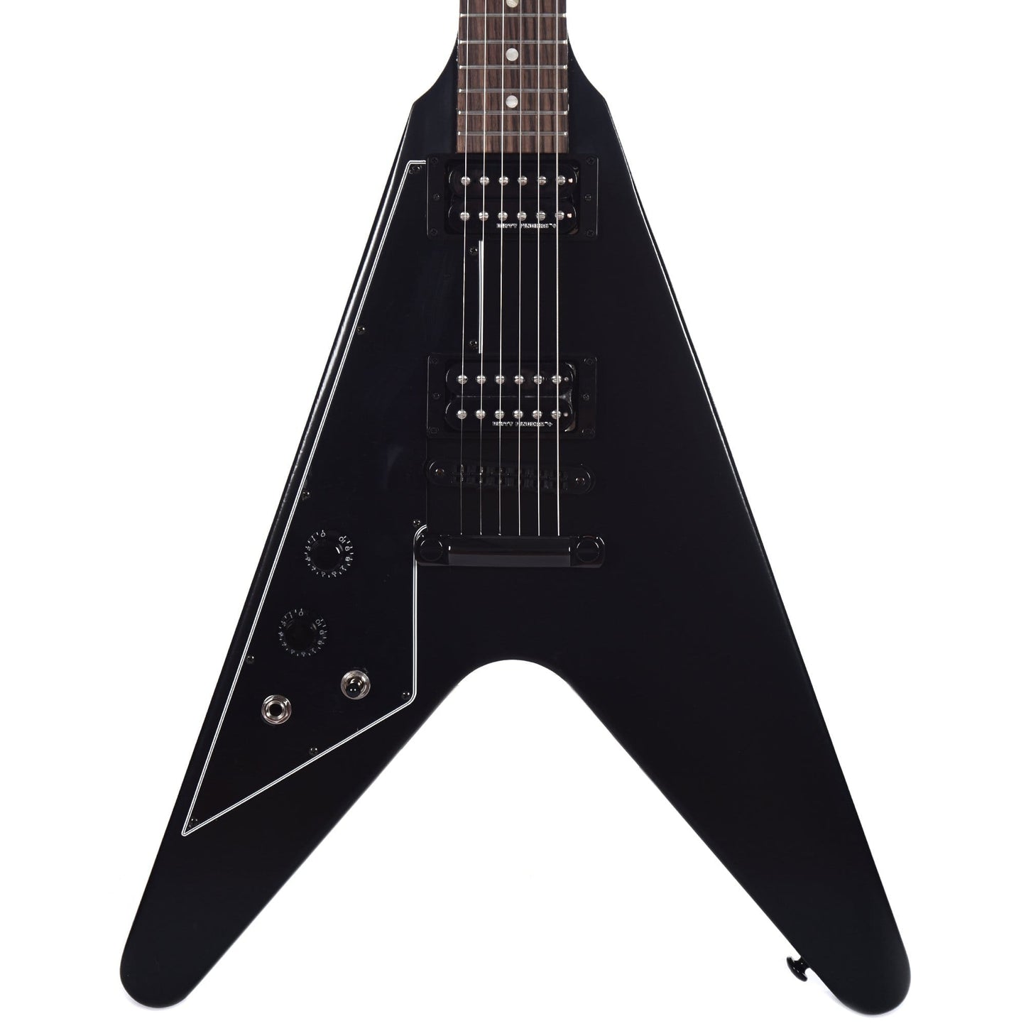 Gibson USA Flying V B-2 2019 Satin Ebony LEFTY Electric Guitars / Left-Handed