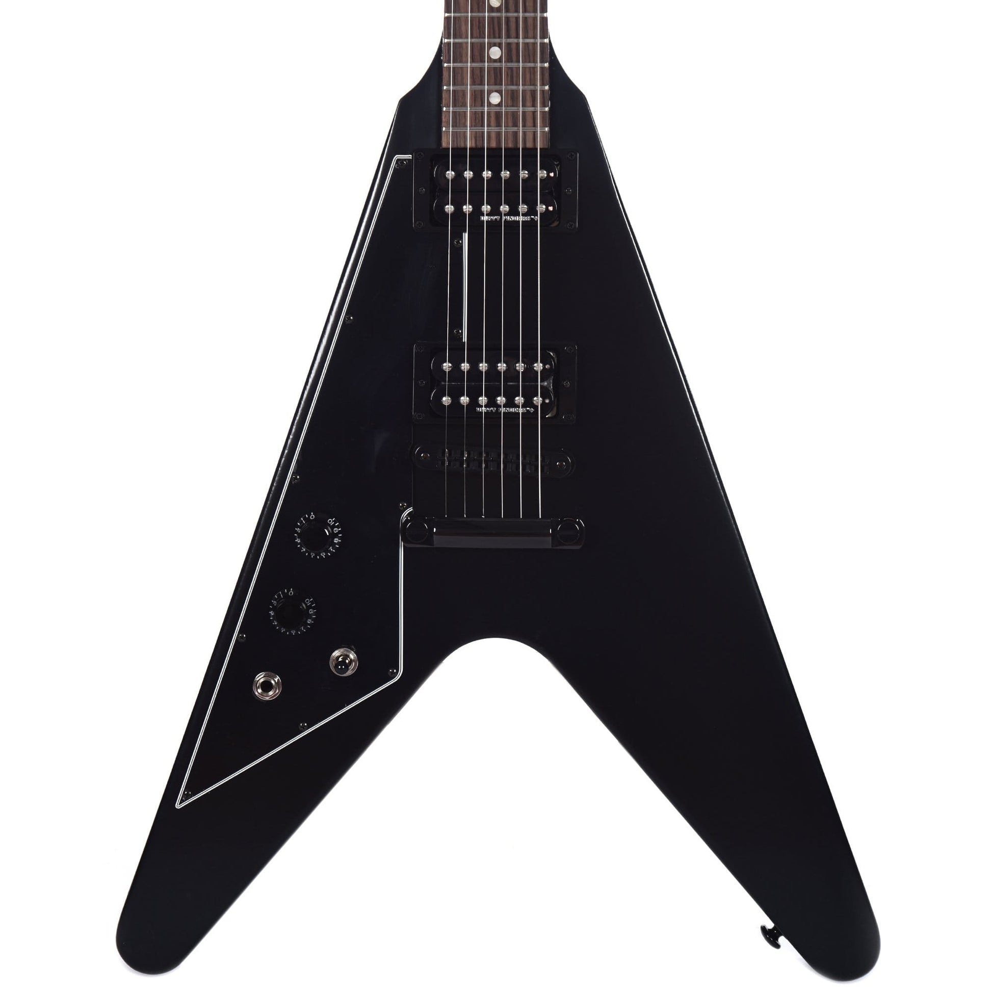 Gibson USA Flying V B-2 2019 Satin Ebony LEFTY Electric Guitars / Left-Handed
