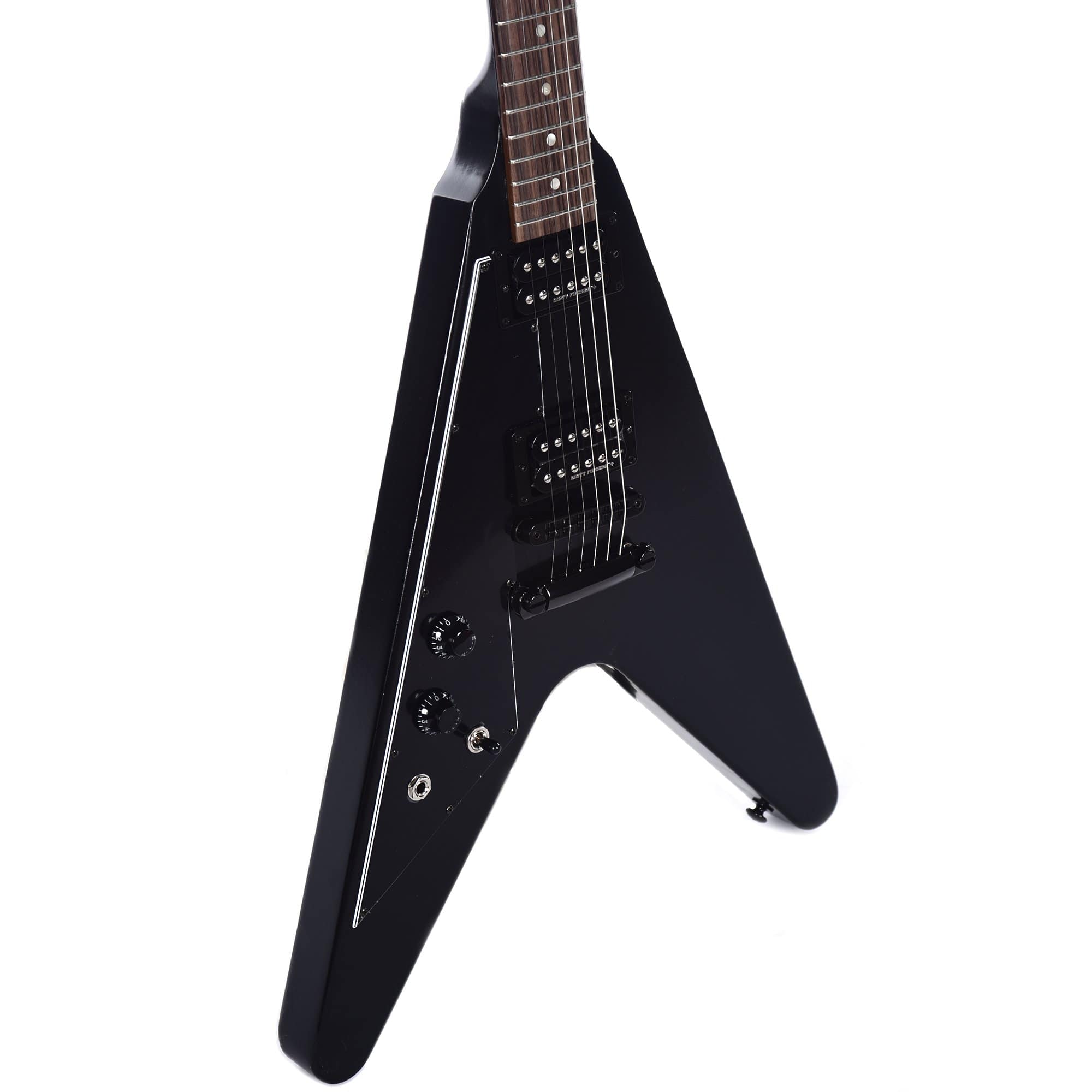 Gibson USA Flying V B-2 2019 Satin Ebony LEFTY – Chicago Music