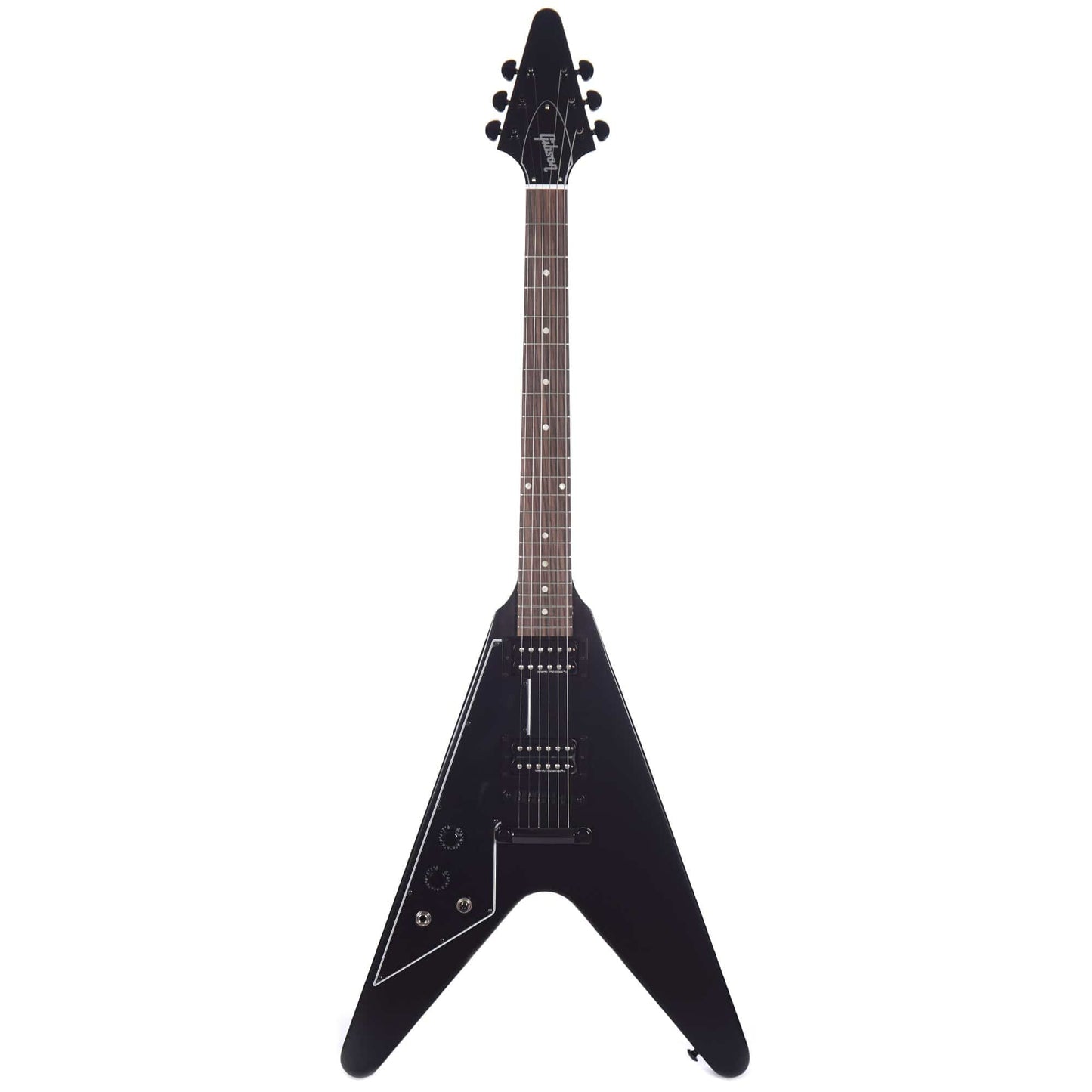 Gibson USA Flying V B-2 2019 Satin Ebony LEFTY Electric Guitars / Left-Handed
