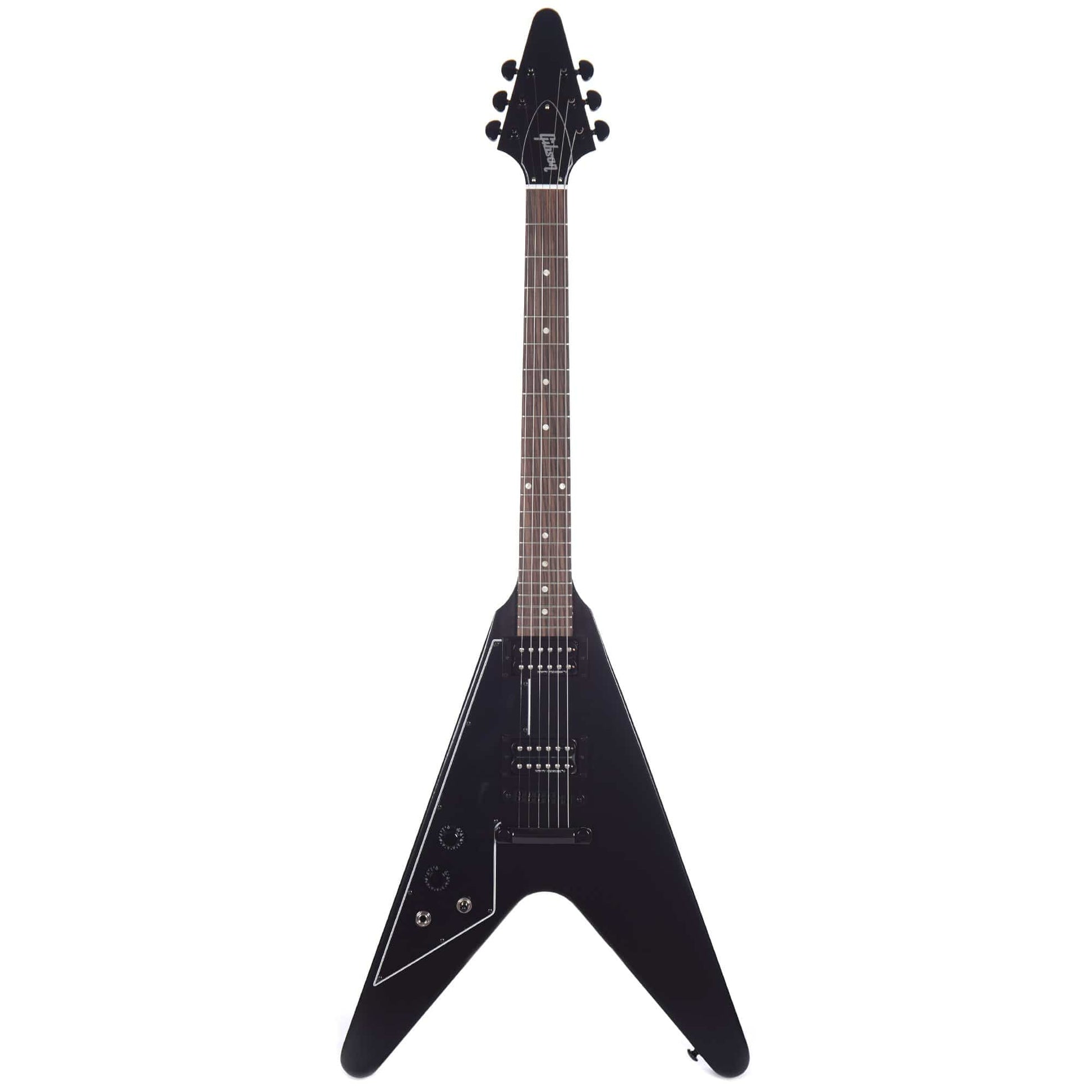Gibson USA Flying V B-2 2019 Satin Ebony LEFTY Electric Guitars / Left-Handed