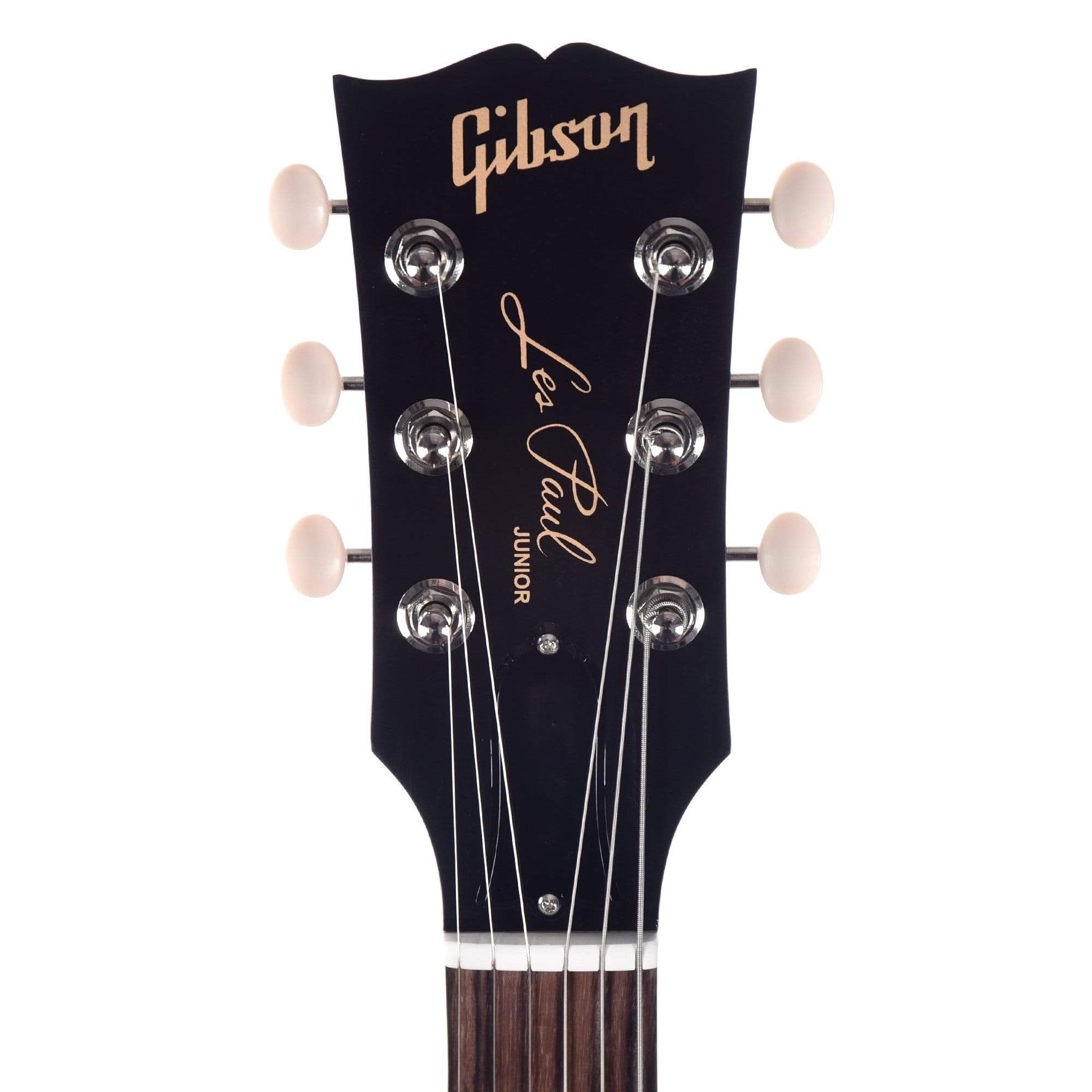 Gibson USA Les Paul Junior Tribute DC 2019 Worn Cherry LEFTY Electric Guitars / Left-Handed