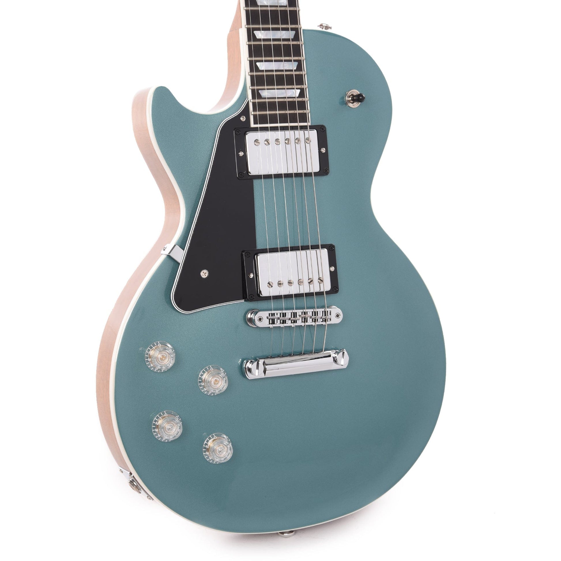Gibson USA Les Paul Modern LEFTY Faded Pelham Blue Electric Guitars / Left-Handed