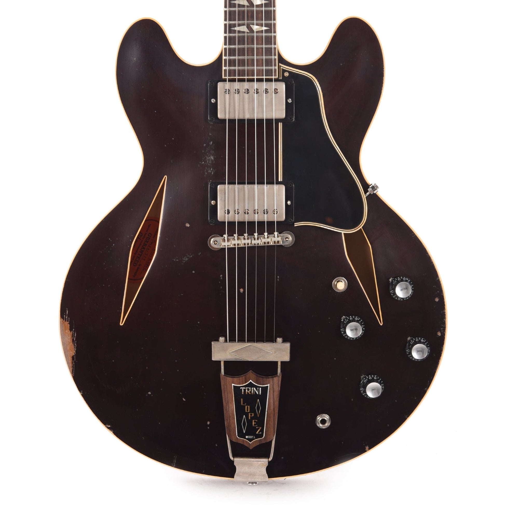 Gibson Custom Shop 1964 Trini Lopez Reissue "CME Spec" Antique Walnut Murphy Lab Heavy Aged Electric Guitars / Semi-Hollow,Electric Guitars / Solid Body