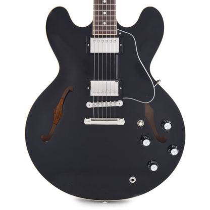 Gibson USA ES-335 Vintage Ebony Electric Guitars / Semi-Hollow,Electric Guitars / Solid Body