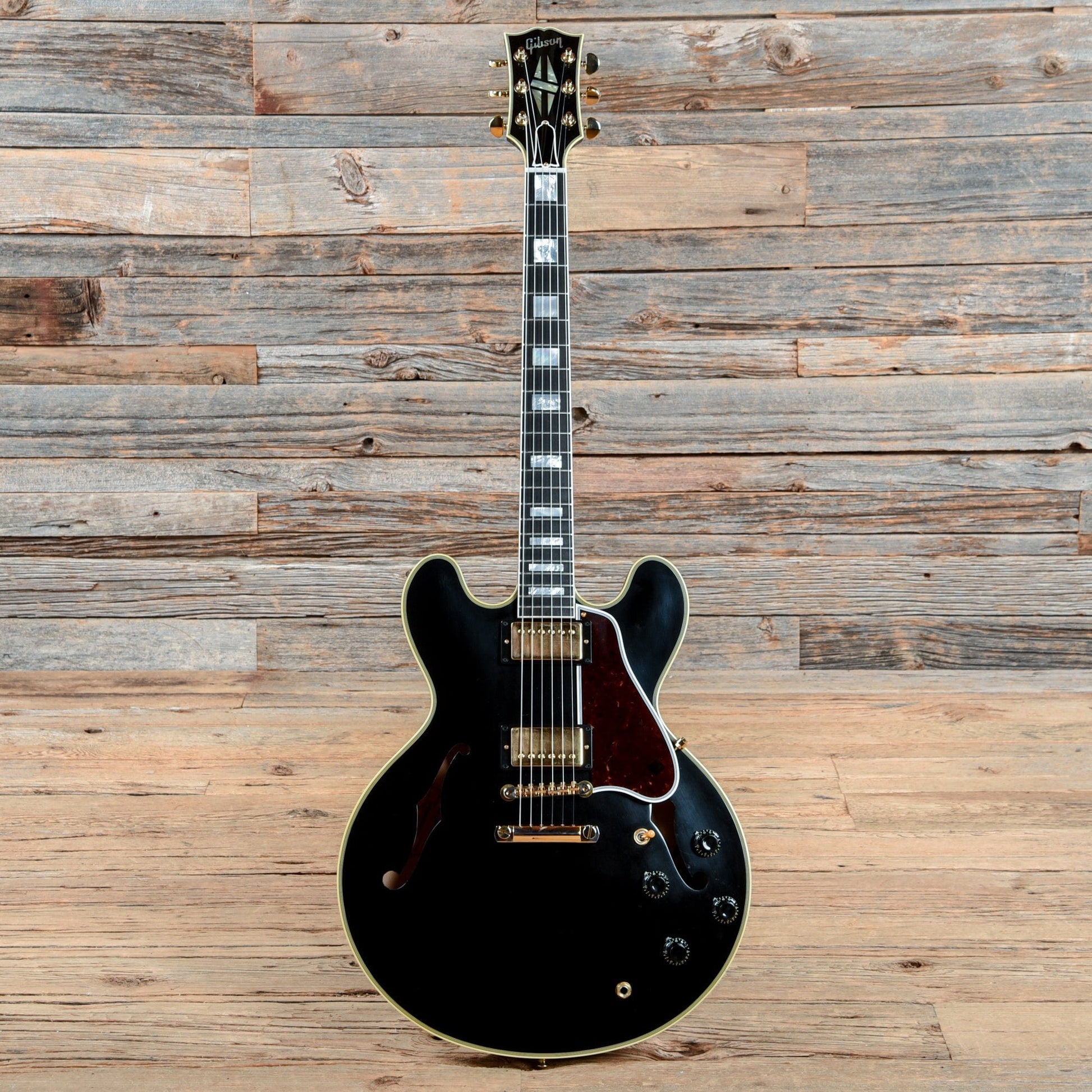 Gibson CS 1959 ES-355 Reissue Stop Bar Ebony VOS Electric Guitars / Semi-Hollow